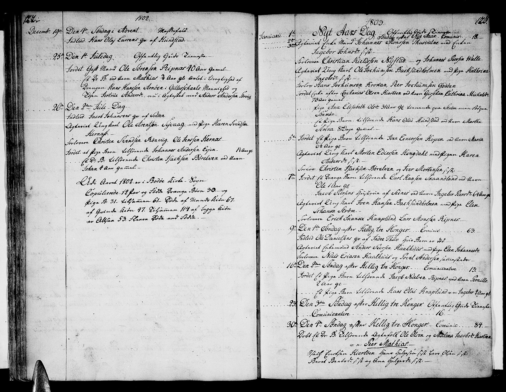 Ministerialprotokoller, klokkerbøker og fødselsregistre - Nordland, SAT/A-1459/801/L0004: Parish register (official) no. 801A04, 1796-1817, p. 122-123