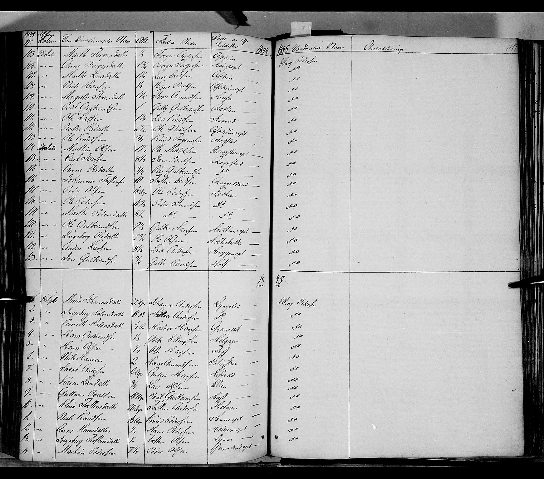 Gran prestekontor, AV/SAH-PREST-112/H/Ha/Haa/L0011: Parish register (official) no. 11, 1842-1856, p. 1276-1277