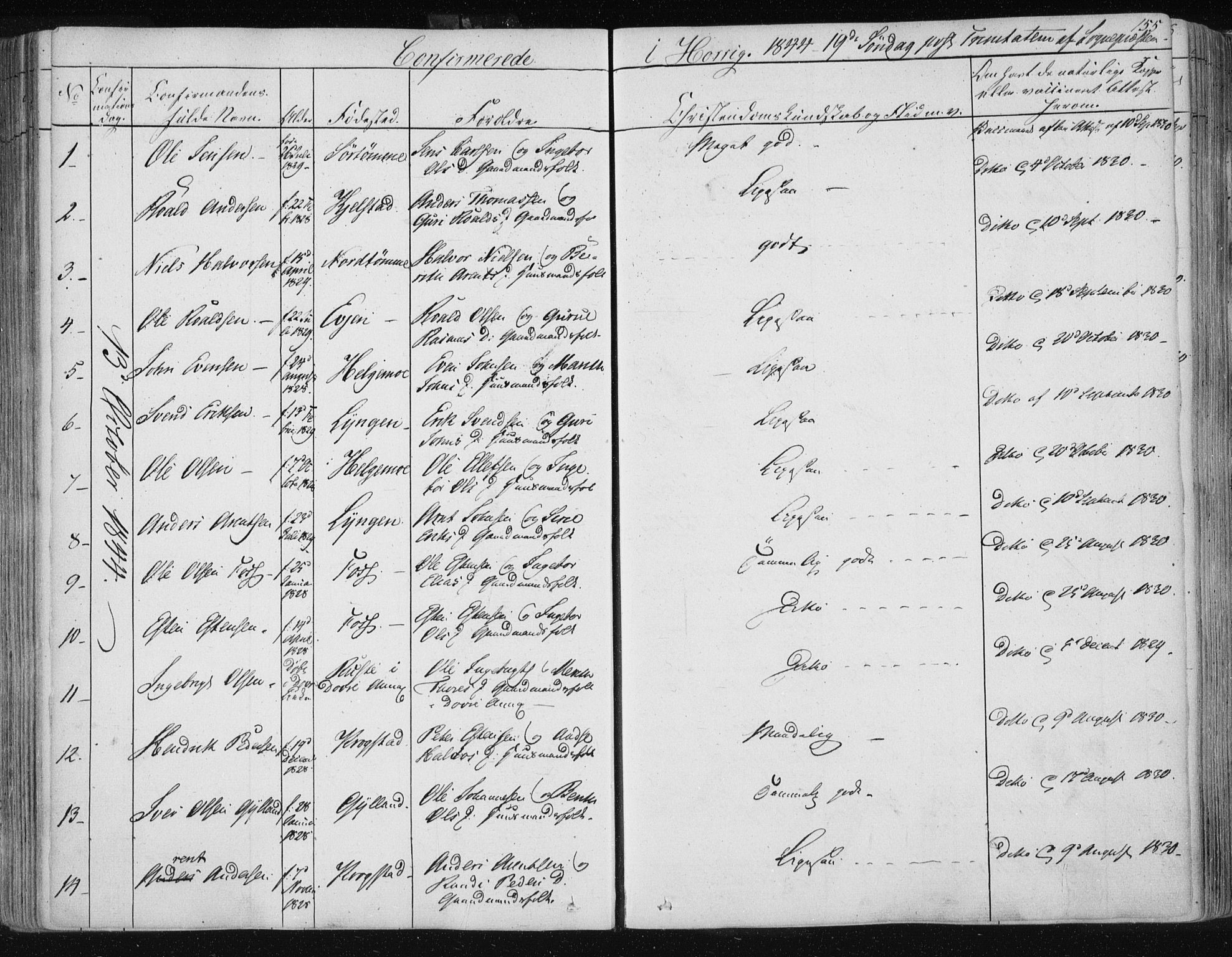 Ministerialprotokoller, klokkerbøker og fødselsregistre - Sør-Trøndelag, SAT/A-1456/687/L0998: Parish register (official) no. 687A05 /2, 1843-1849, p. 155