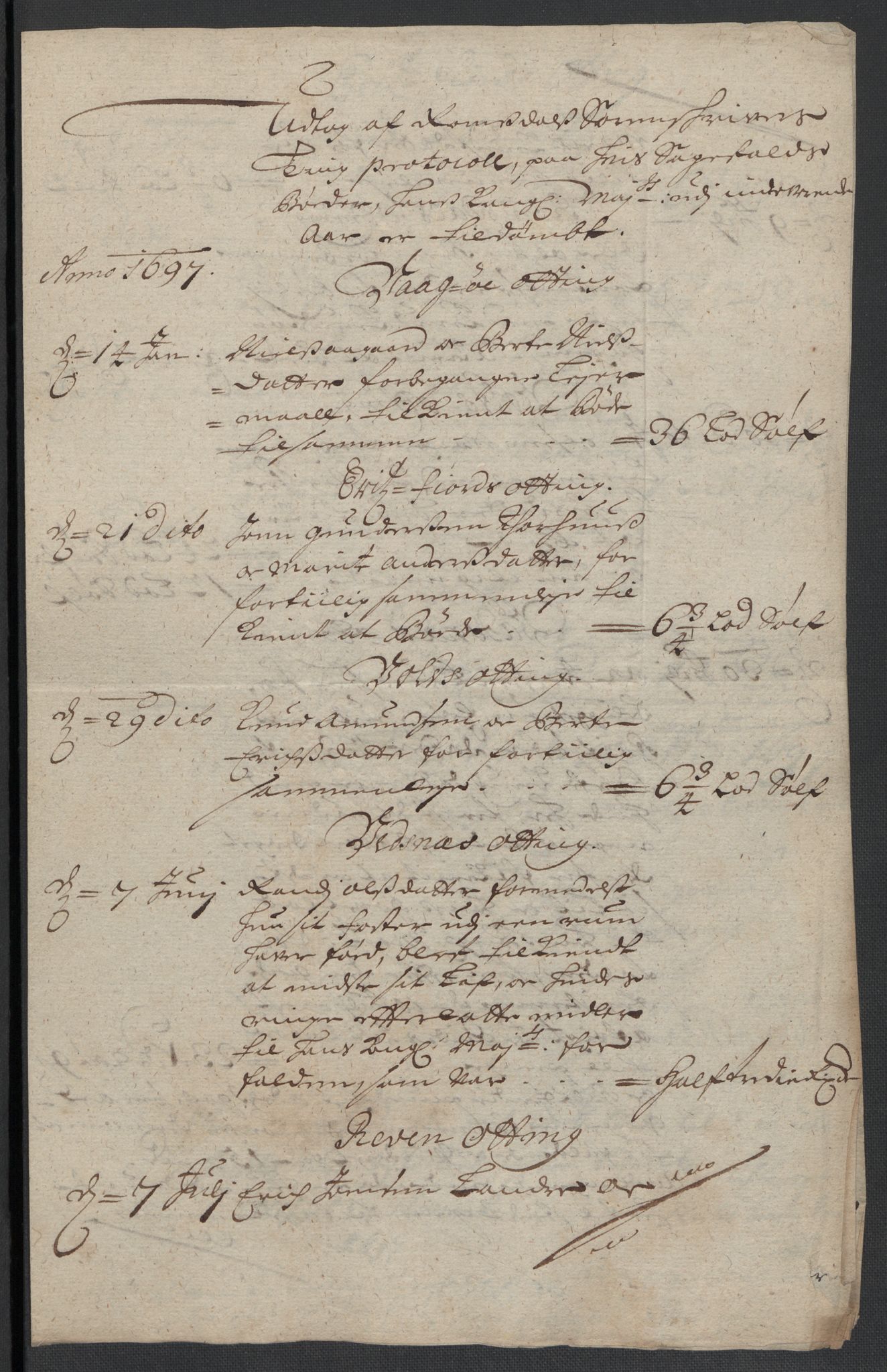 Rentekammeret inntil 1814, Reviderte regnskaper, Fogderegnskap, AV/RA-EA-4092/R55/L3653: Fogderegnskap Romsdal, 1697-1698, p. 93