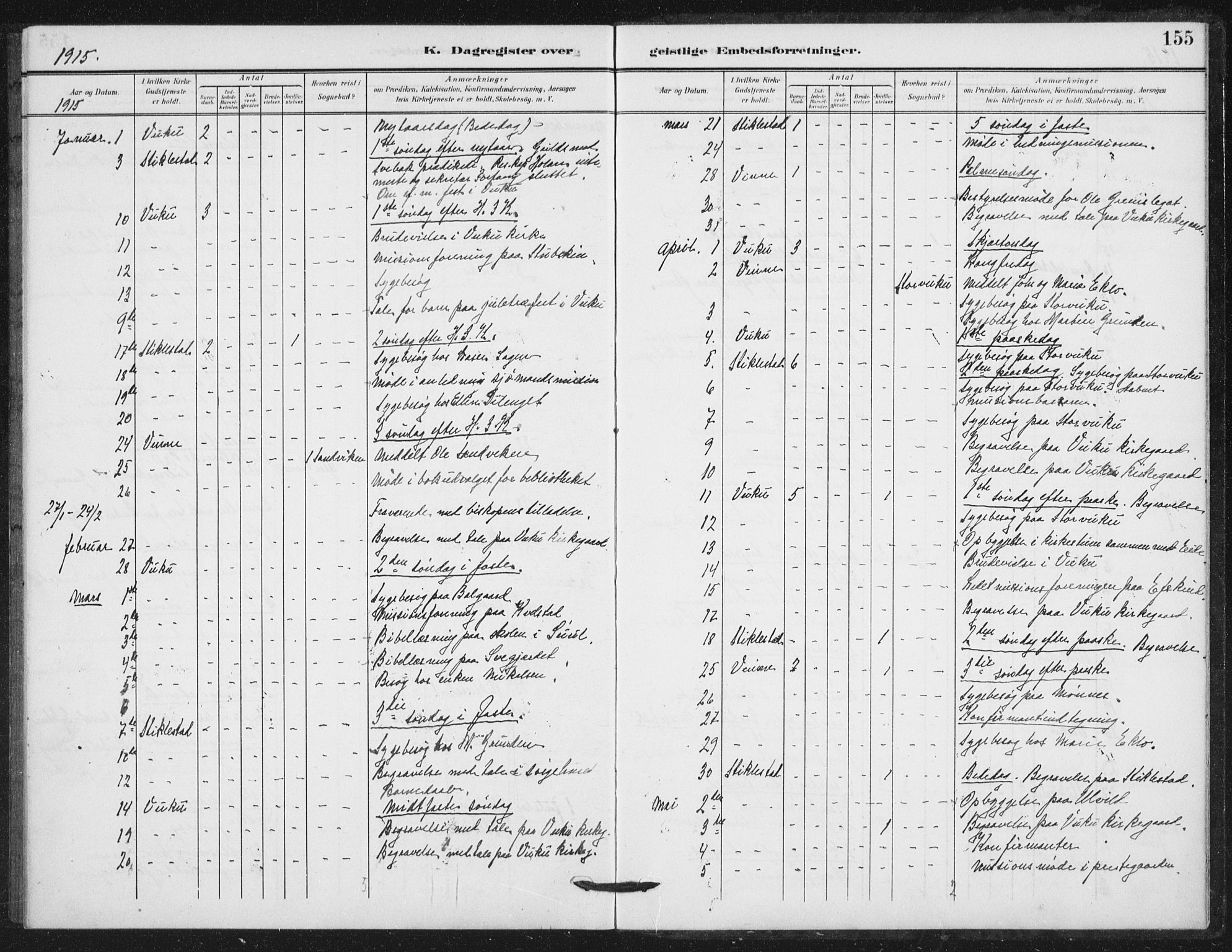 Ministerialprotokoller, klokkerbøker og fødselsregistre - Nord-Trøndelag, SAT/A-1458/724/L0264: Parish register (official) no. 724A02, 1908-1915, p. 155