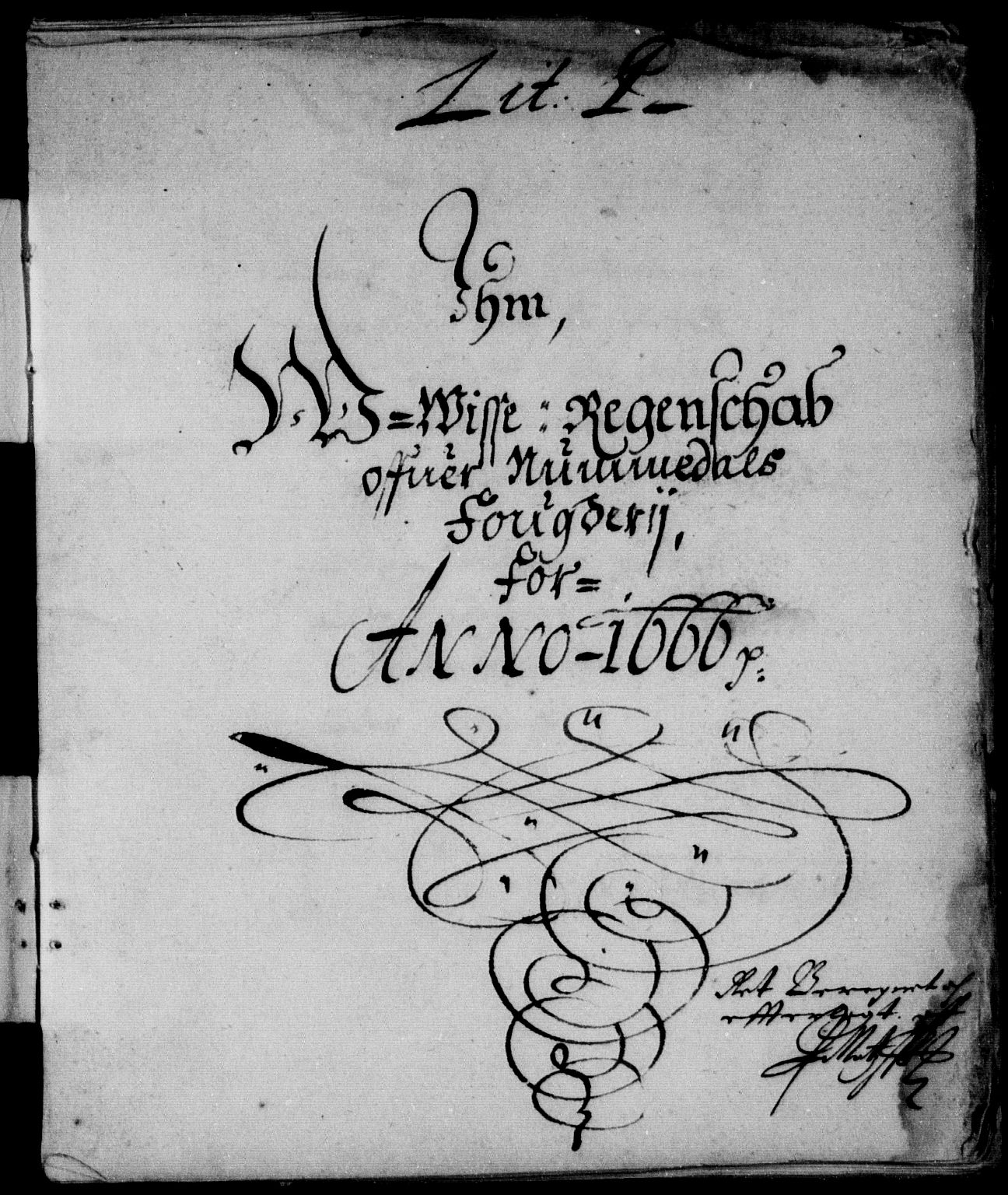 Rentekammeret inntil 1814, Reviderte regnskaper, Stiftamtstueregnskaper, Trondheim stiftamt og Nordland amt, RA/EA-6044/R/Rd/L0016: Trondheim stiftamt, 1666