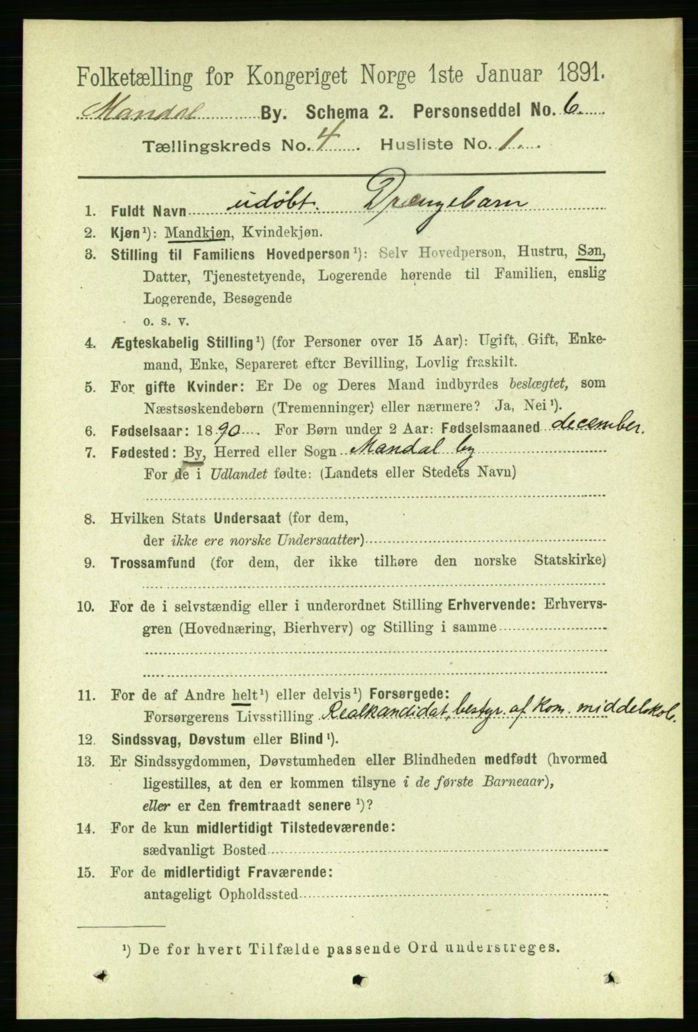 RA, 1891 census for 1002 Mandal, 1891, p. 1792