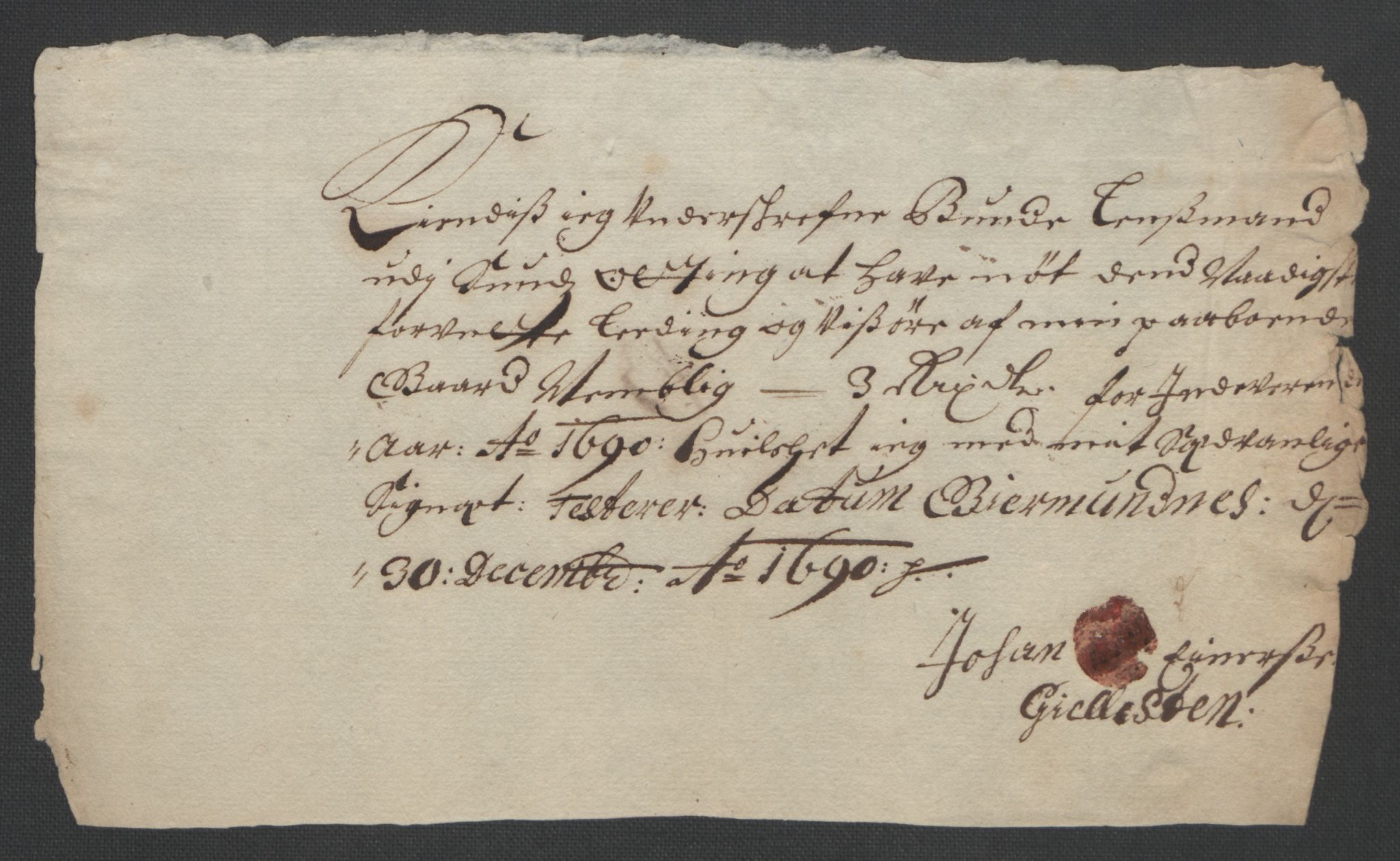 Rentekammeret inntil 1814, Reviderte regnskaper, Fogderegnskap, AV/RA-EA-4092/R55/L3649: Fogderegnskap Romsdal, 1690-1691, p. 187