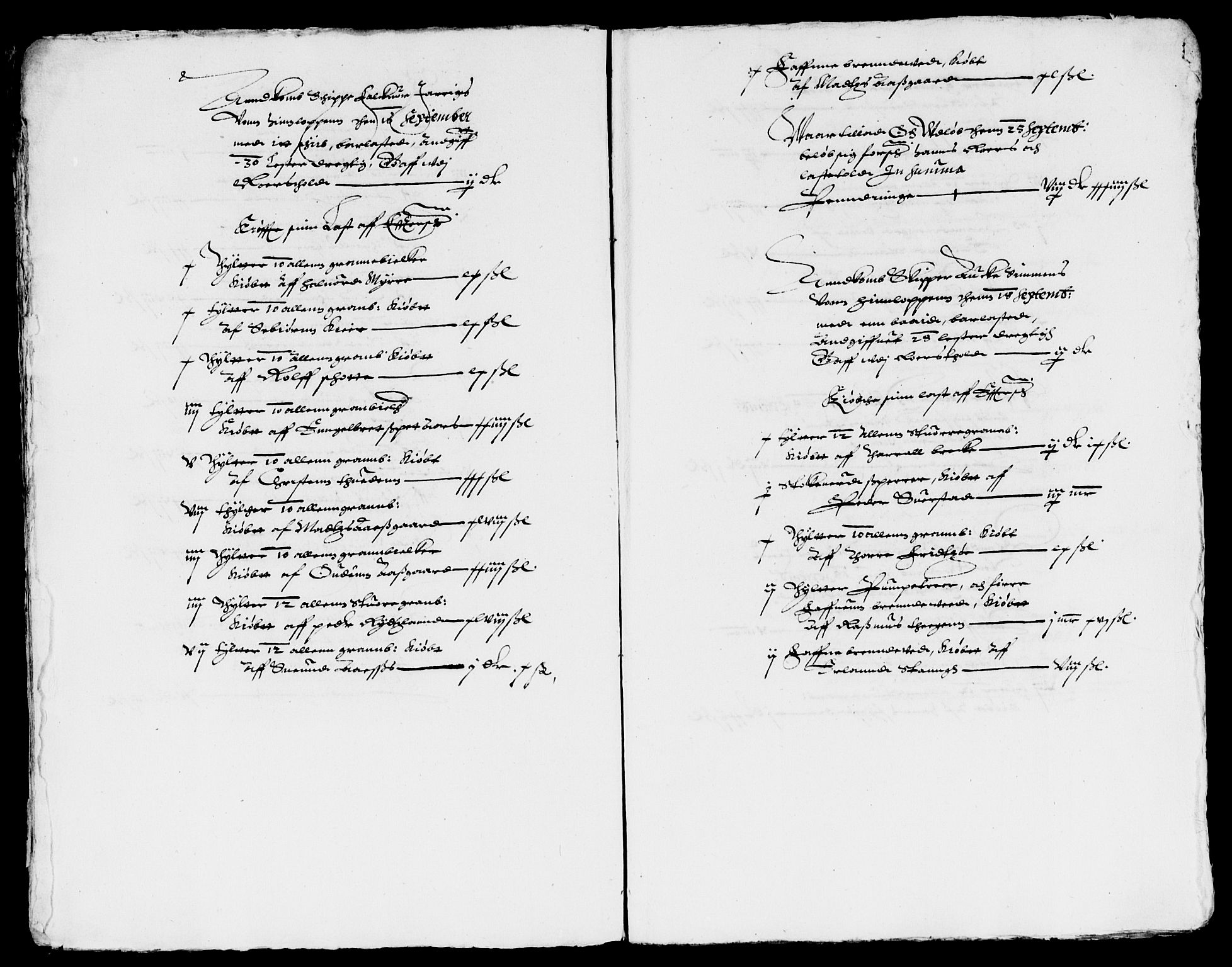 Rentekammeret inntil 1814, Reviderte regnskaper, Lensregnskaper, AV/RA-EA-5023/R/Rb/Rbo/L0001: Tønsberg len, 1584-1612