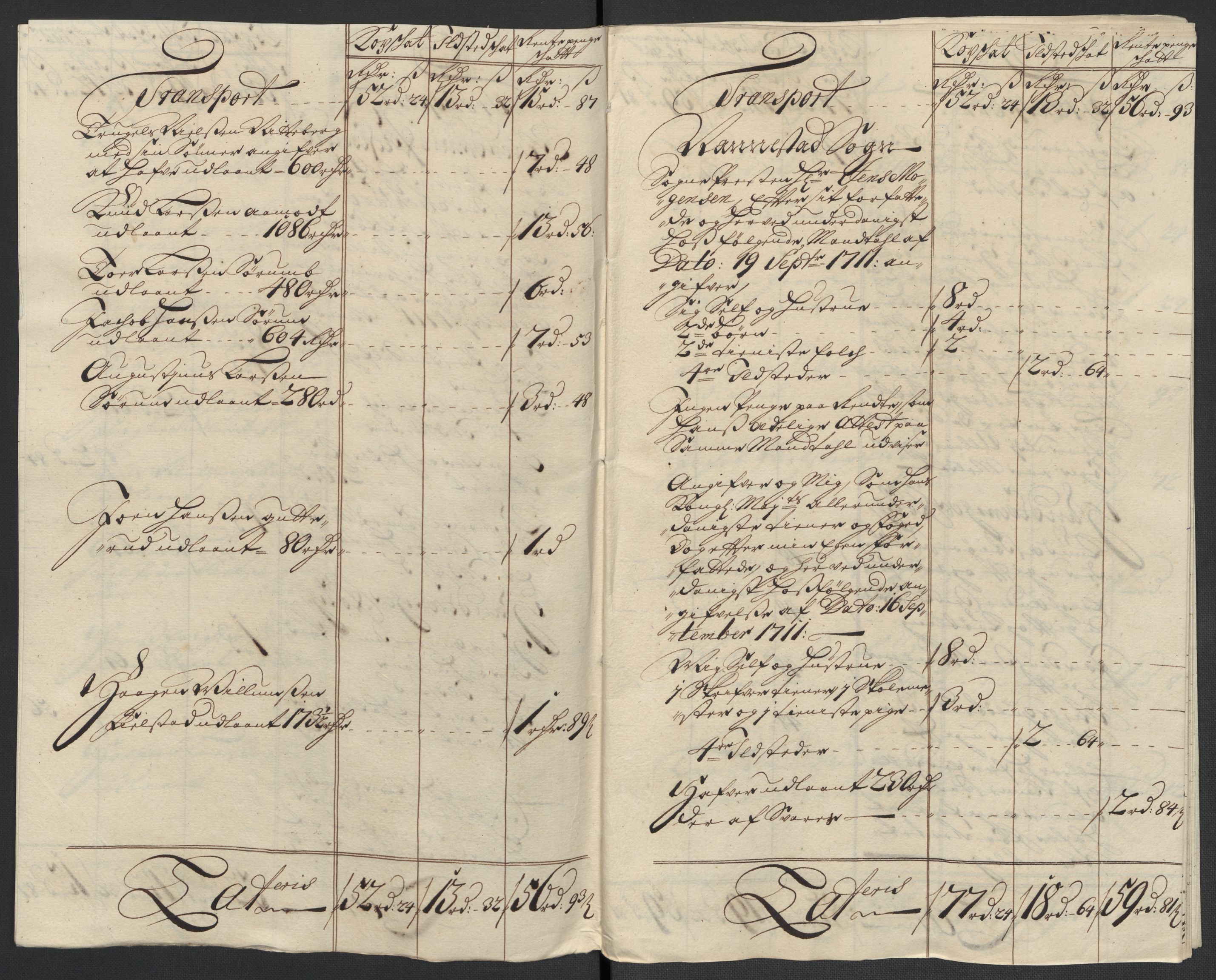 Rentekammeret inntil 1814, Reviderte regnskaper, Fogderegnskap, AV/RA-EA-4092/R12/L0720: Fogderegnskap Øvre Romerike, 1710-1711, p. 443