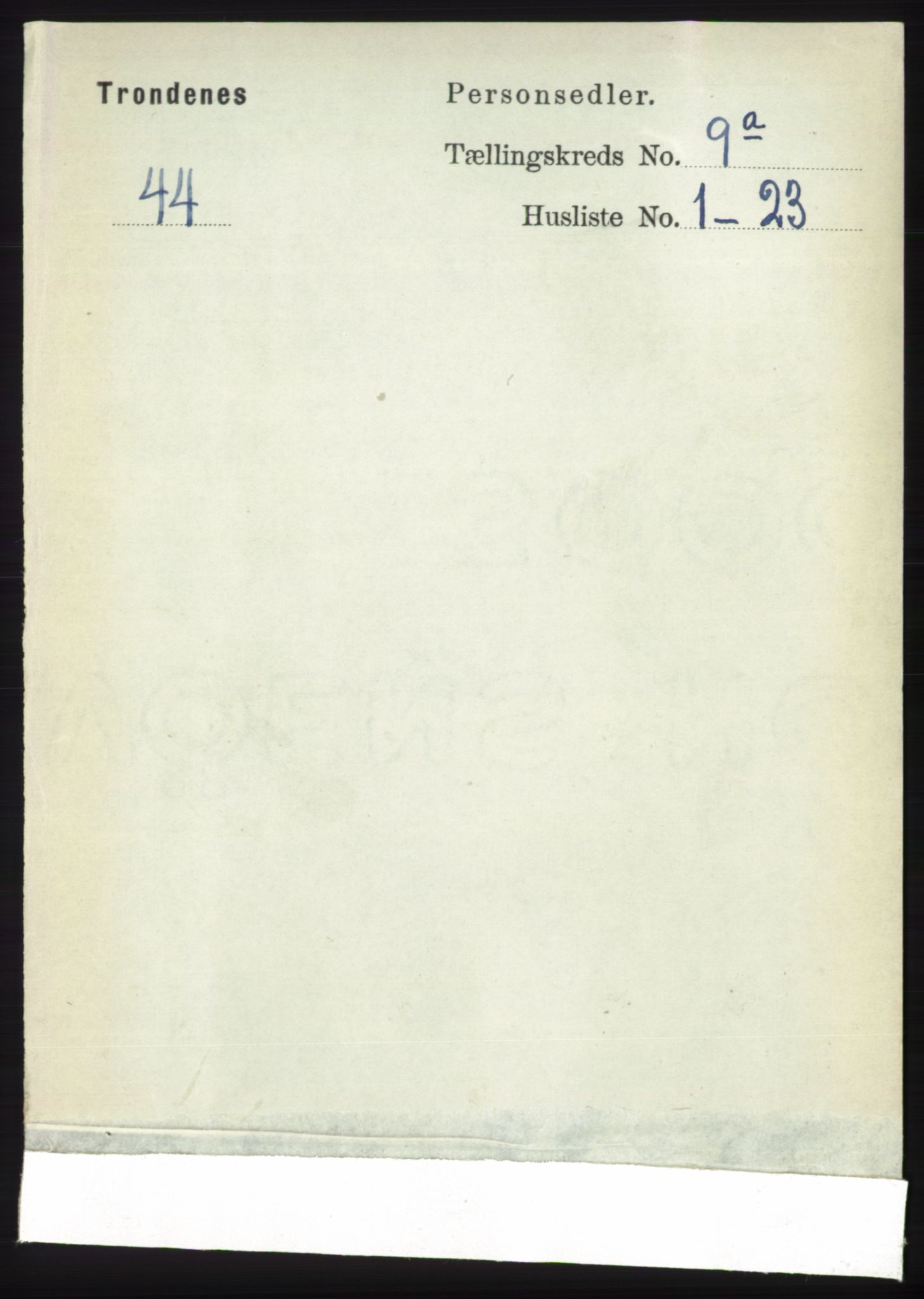 RA, 1891 census for 1914 Trondenes, 1891, p. 6387