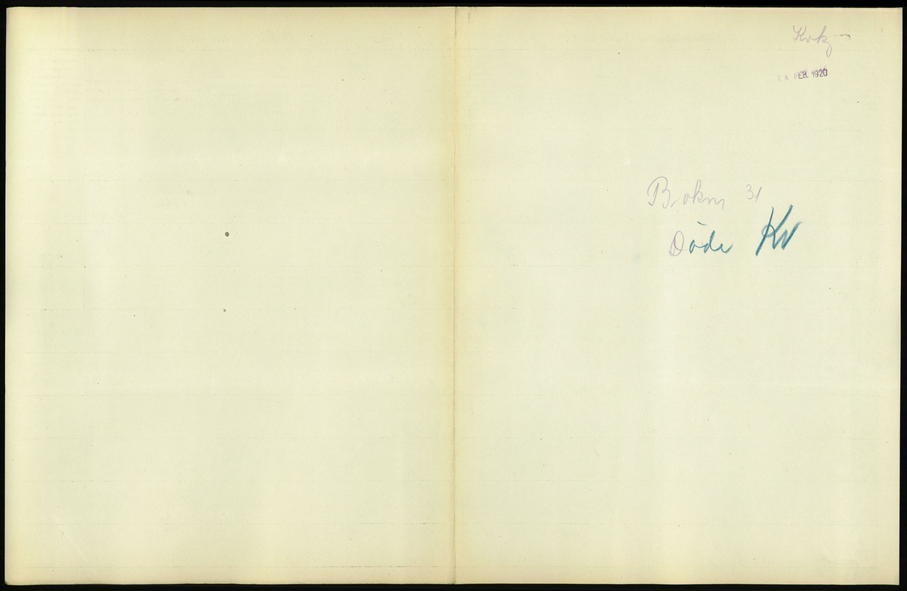 Statistisk sentralbyrå, Sosiodemografiske emner, Befolkning, RA/S-2228/D/Df/Dfb/Dfbi/L0030: Rogaland fylke: Døde. Bygder og byer., 1919, p. 357