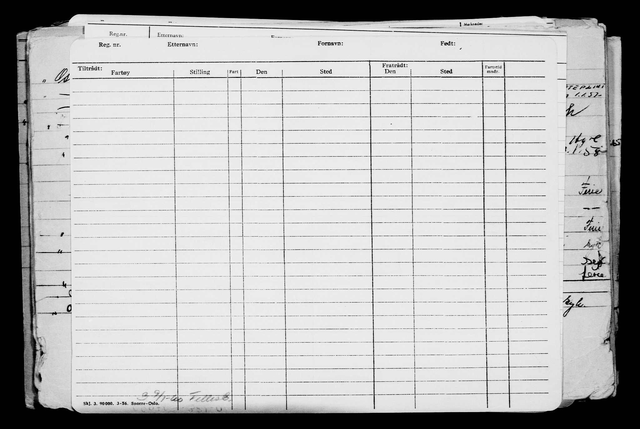 Direktoratet for sjømenn, AV/RA-S-3545/G/Gb/L0072: Hovedkort, 1907, p. 101