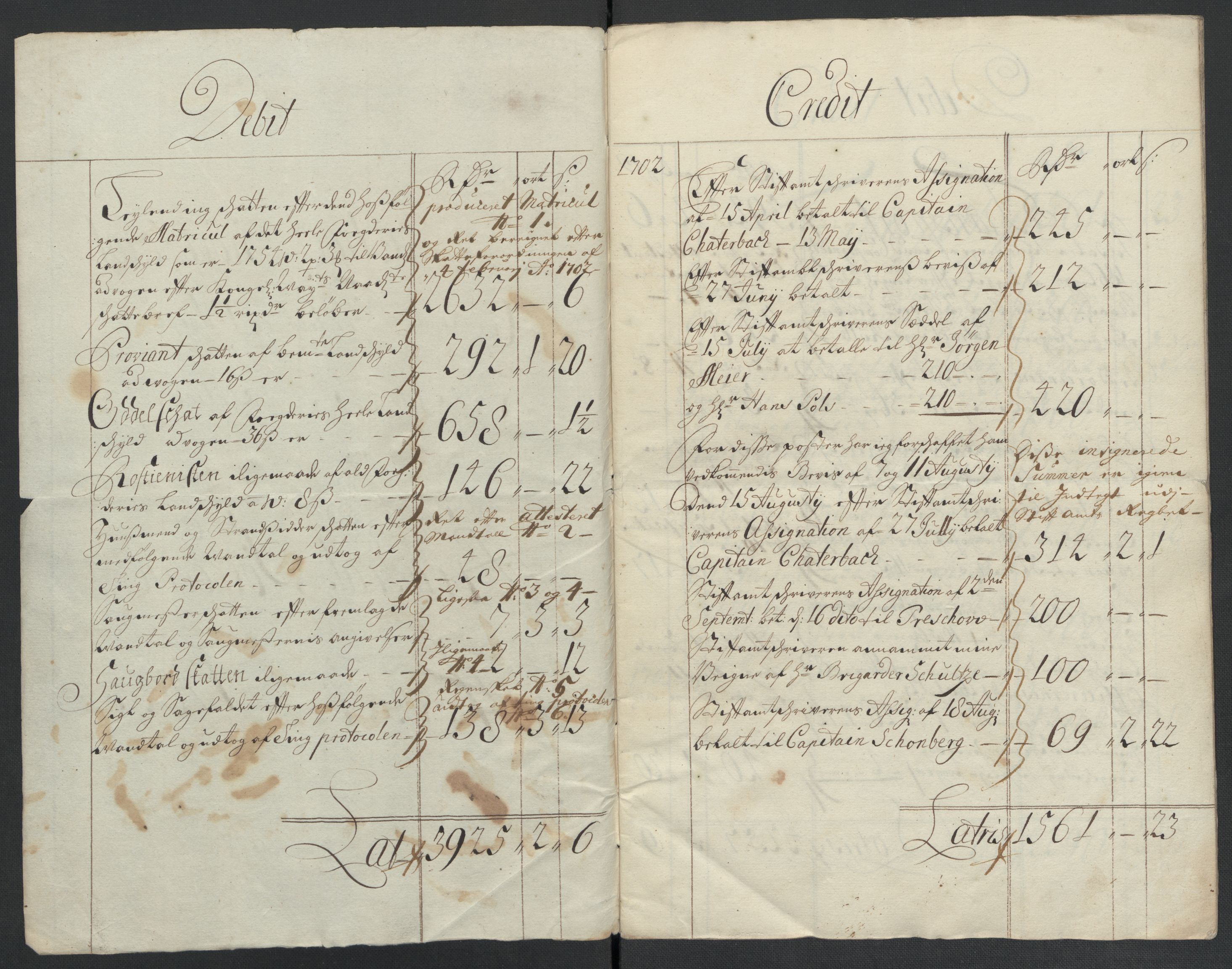 Rentekammeret inntil 1814, Reviderte regnskaper, Fogderegnskap, RA/EA-4092/R55/L3655: Fogderegnskap Romsdal, 1701-1702, p. 176