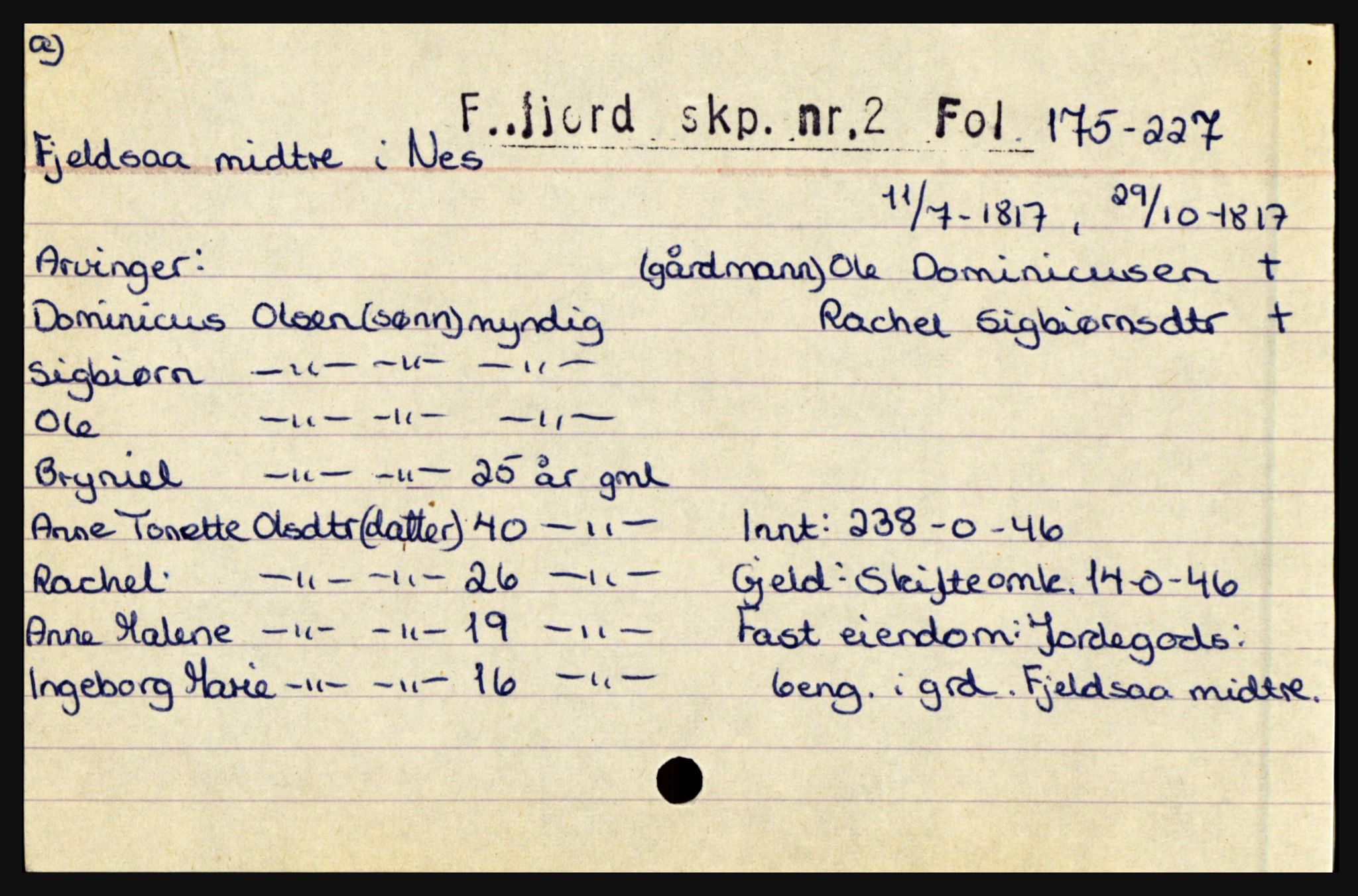 Flekkefjord sorenskriveri, AV/SAK-1221-0001/H, p. 329