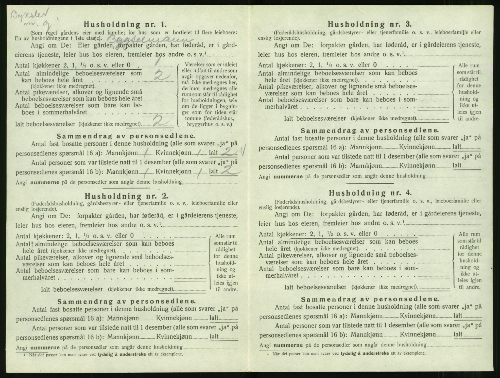SAT, 1920 census for Norddal, 1920, p. 702