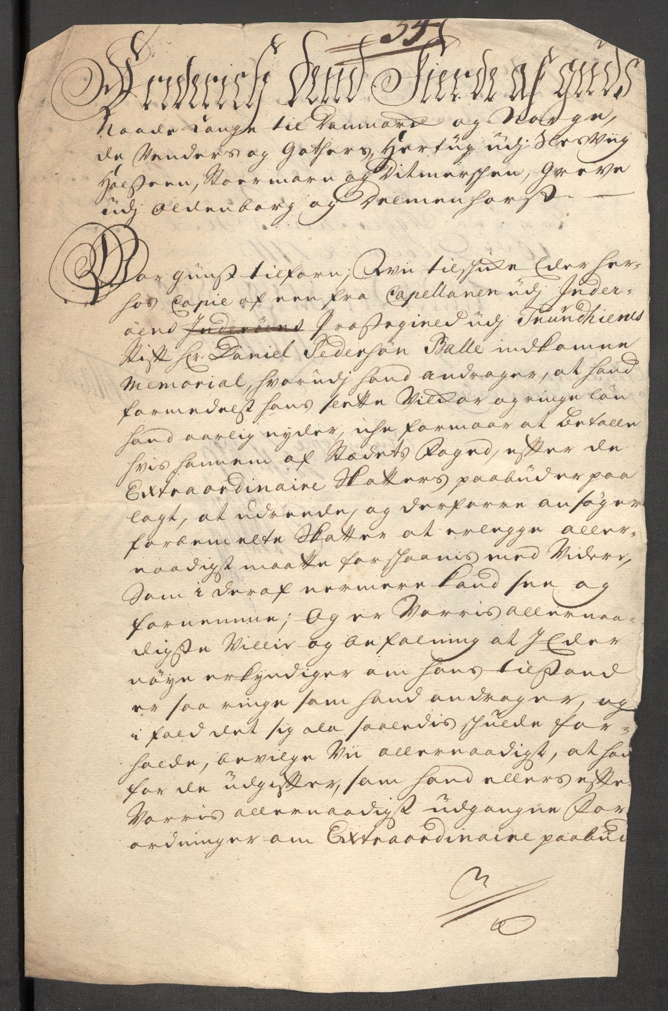 Rentekammeret inntil 1814, Reviderte regnskaper, Fogderegnskap, AV/RA-EA-4092/R63/L4319: Fogderegnskap Inderøy, 1711, p. 472