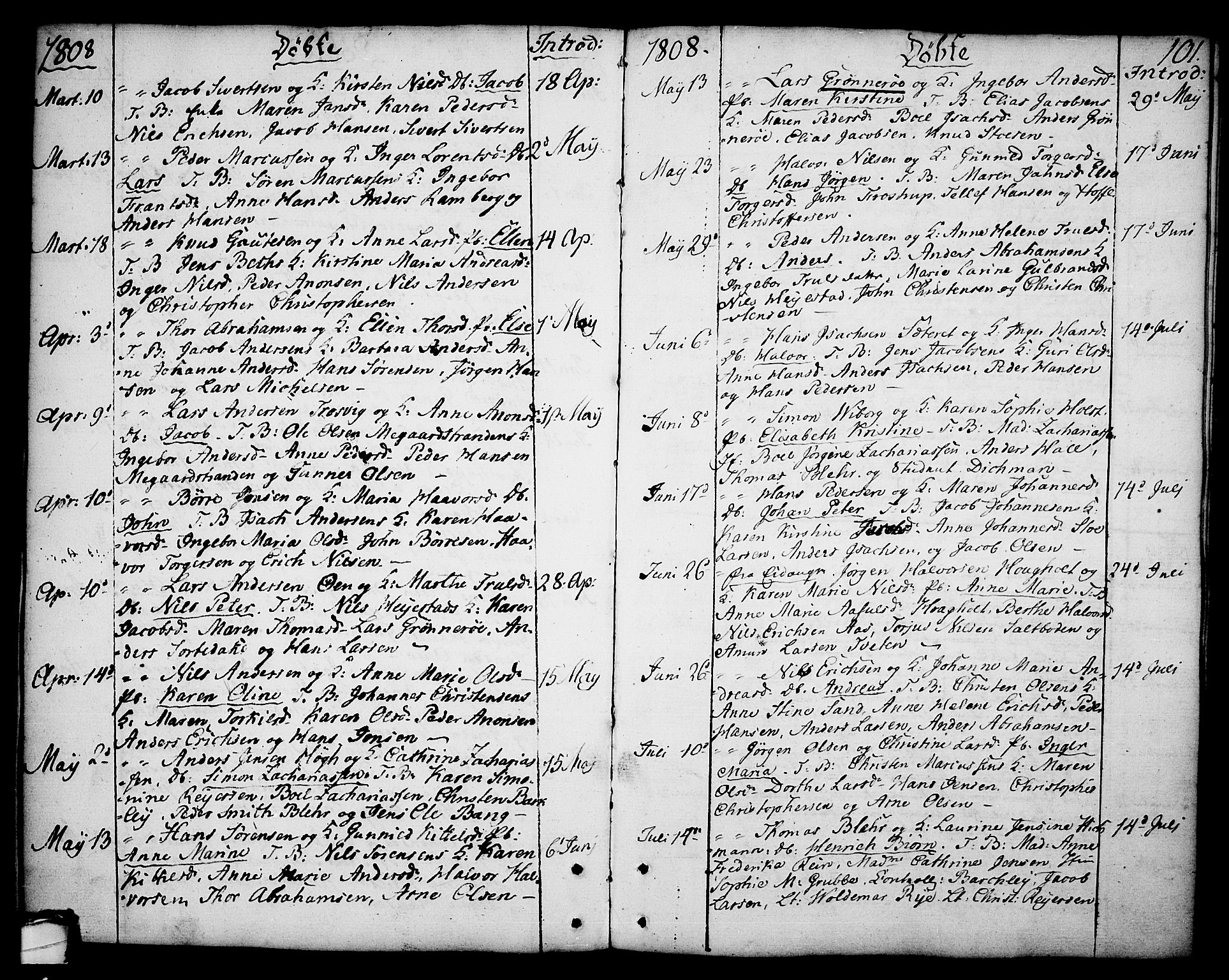 Brevik kirkebøker, SAKO/A-255/F/Fa/L0003: Parish register (official) no. 3, 1764-1814, p. 101
