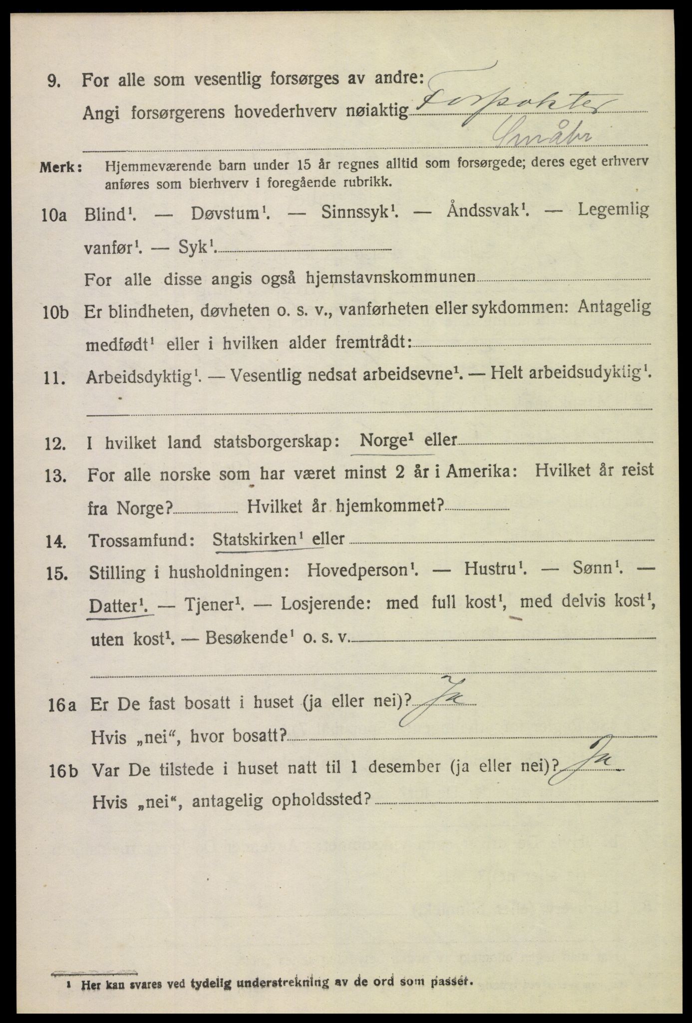 SAH, 1920 census for Grue, 1920, p. 5544