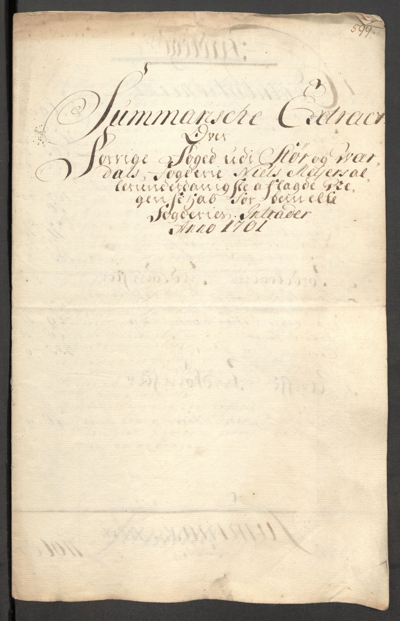 Rentekammeret inntil 1814, Reviderte regnskaper, Fogderegnskap, AV/RA-EA-4092/R62/L4193: Fogderegnskap Stjørdal og Verdal, 1701-1702, p. 37