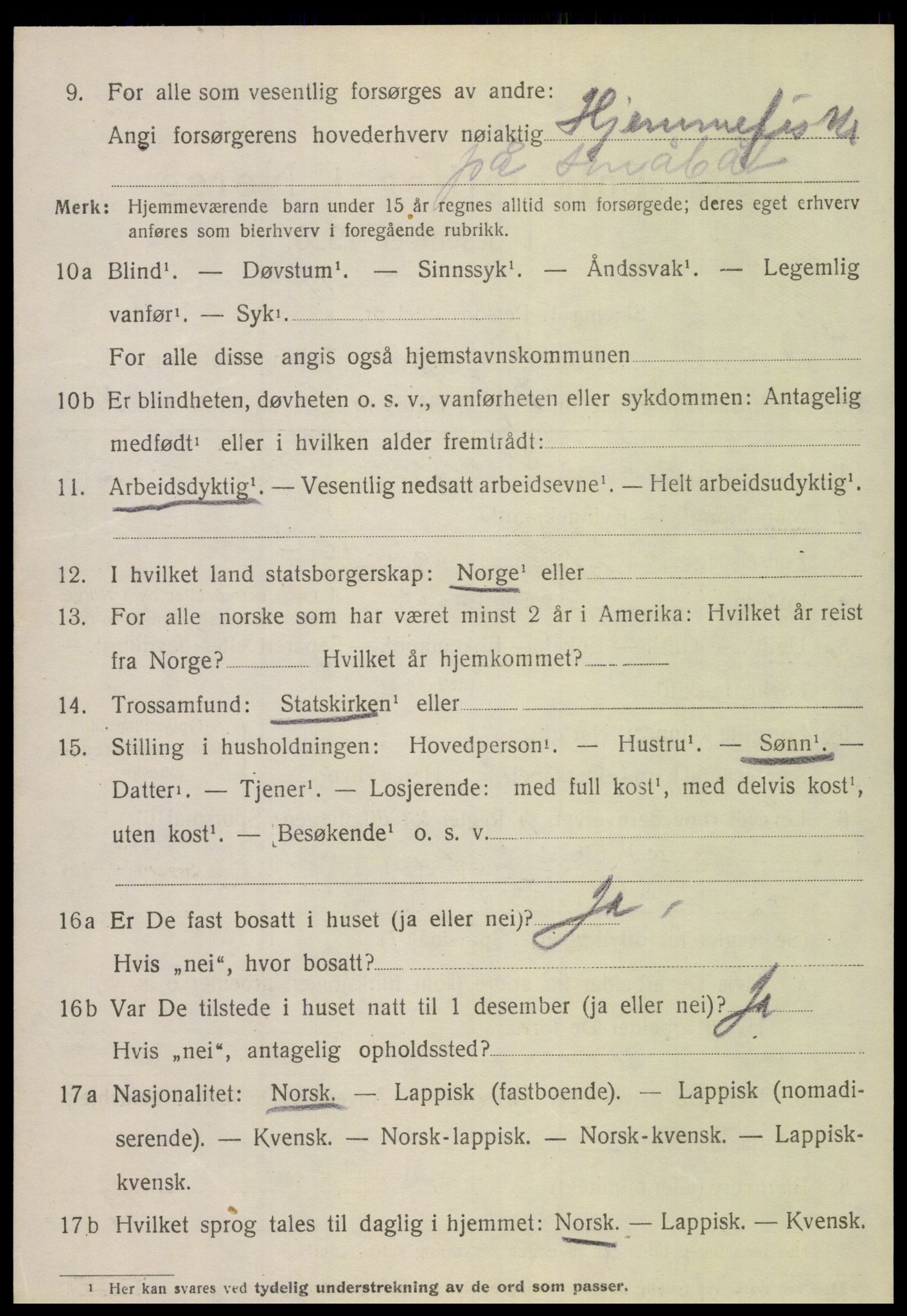 SAT, 1920 census for Leiranger, 1920, p. 778