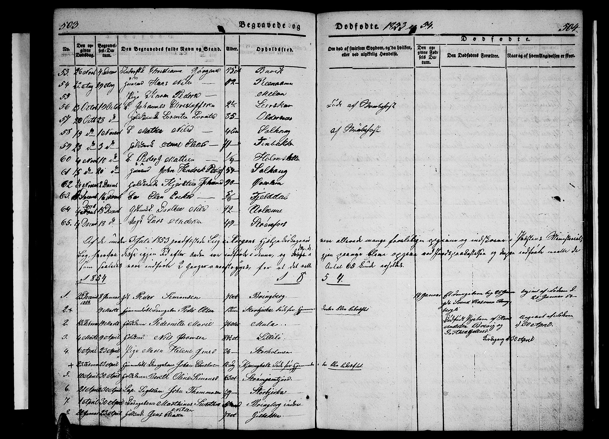 Ministerialprotokoller, klokkerbøker og fødselsregistre - Nordland, AV/SAT-A-1459/825/L0364: Parish register (copy) no. 825C01, 1841-1863, p. 503-504