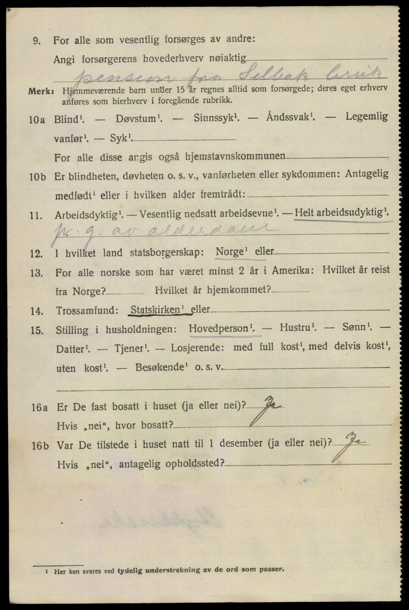 SAO, 1920 census for Fredrikstad, 1920, p. 31068