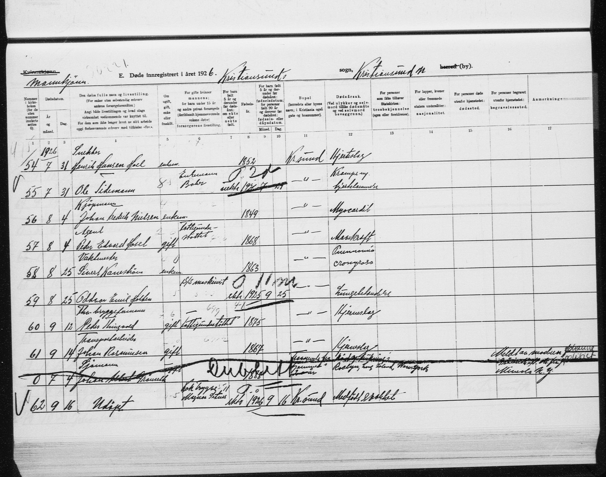 Ministerialprotokoller, klokkerbøker og fødselsregistre - Møre og Romsdal, AV/SAT-A-1454/572/L0863: Parish register (official) no. 572D07, 1917-1935