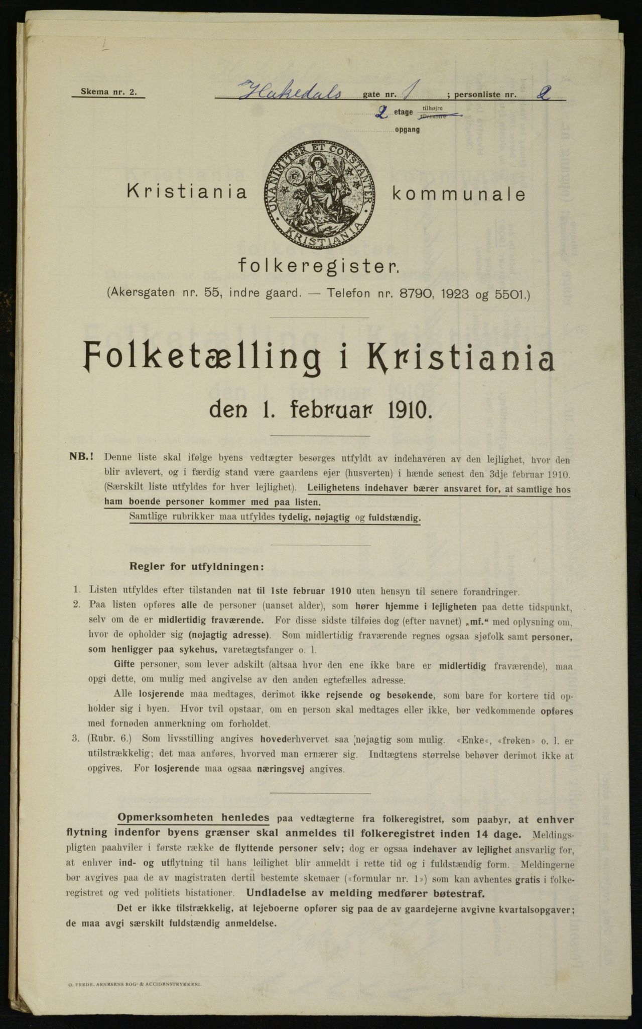 OBA, Municipal Census 1910 for Kristiania, 1910, p. 31929