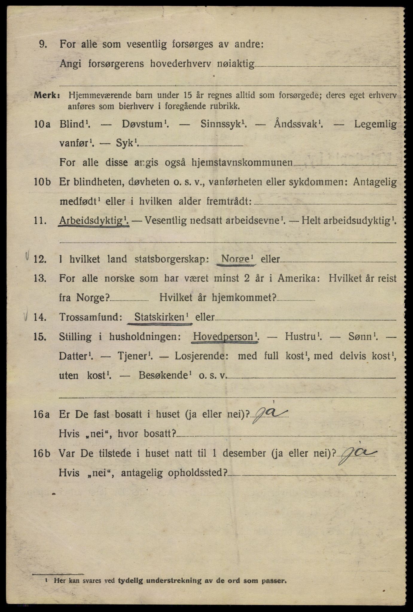 SAO, 1920 census for Kristiania, 1920, p. 528034