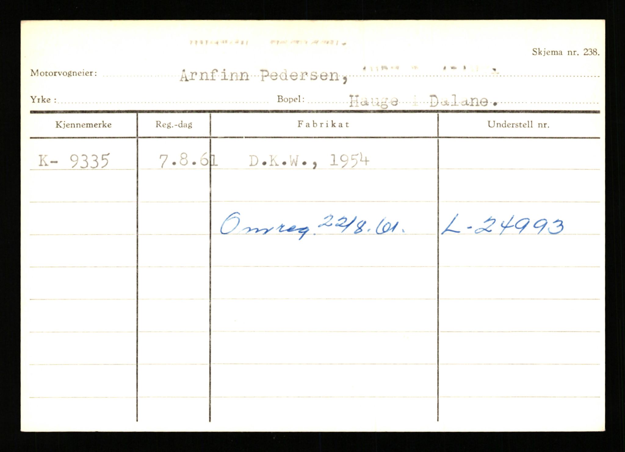 Stavanger trafikkstasjon, AV/SAST-A-101942/0/G/L0002: Registreringsnummer: 5791 - 10405, 1930-1971, p. 2383