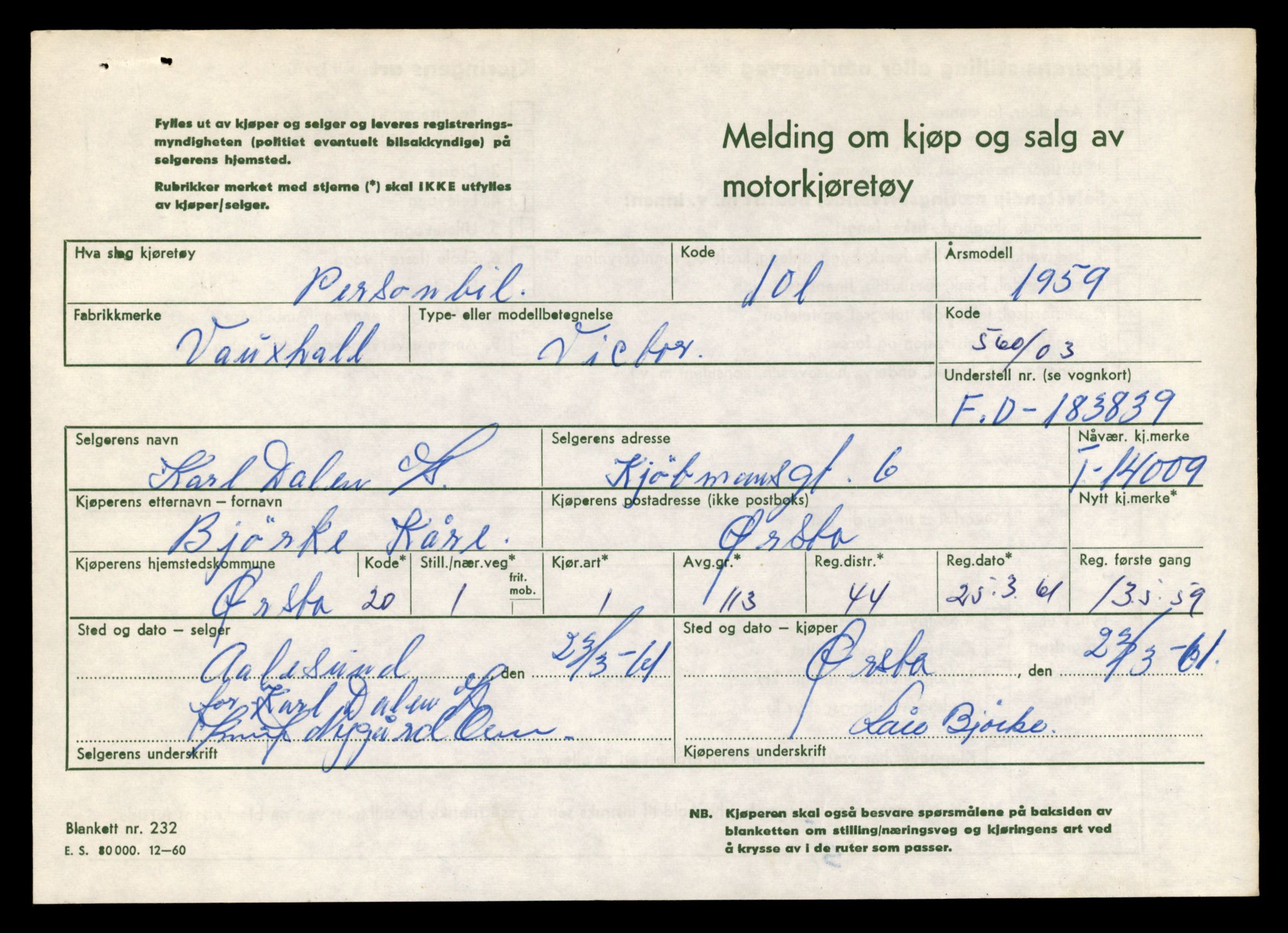 Møre og Romsdal vegkontor - Ålesund trafikkstasjon, AV/SAT-A-4099/F/Fe/L0042: Registreringskort for kjøretøy T 13906 - T 14079, 1927-1998, p. 1461