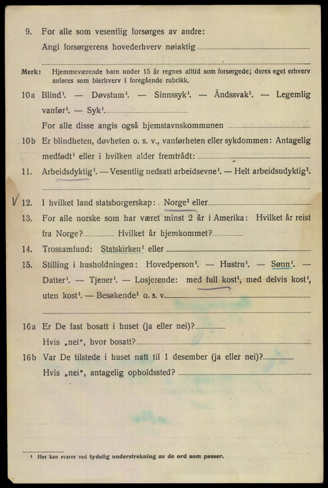 SAO, 1920 census for Kristiania, 1920, p. 456238