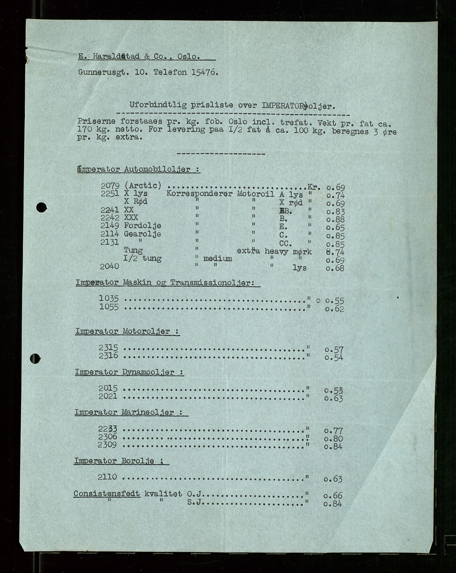 Pa 1521 - A/S Norske Shell, AV/SAST-A-101915/E/Ea/Eaa/L0024: Sjefskorrespondanse, 1926, p. 25