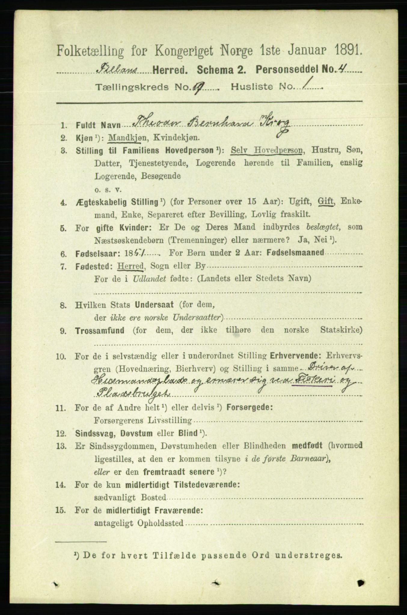 RA, 1891 census for 1616 Fillan, 1891, p. 2027