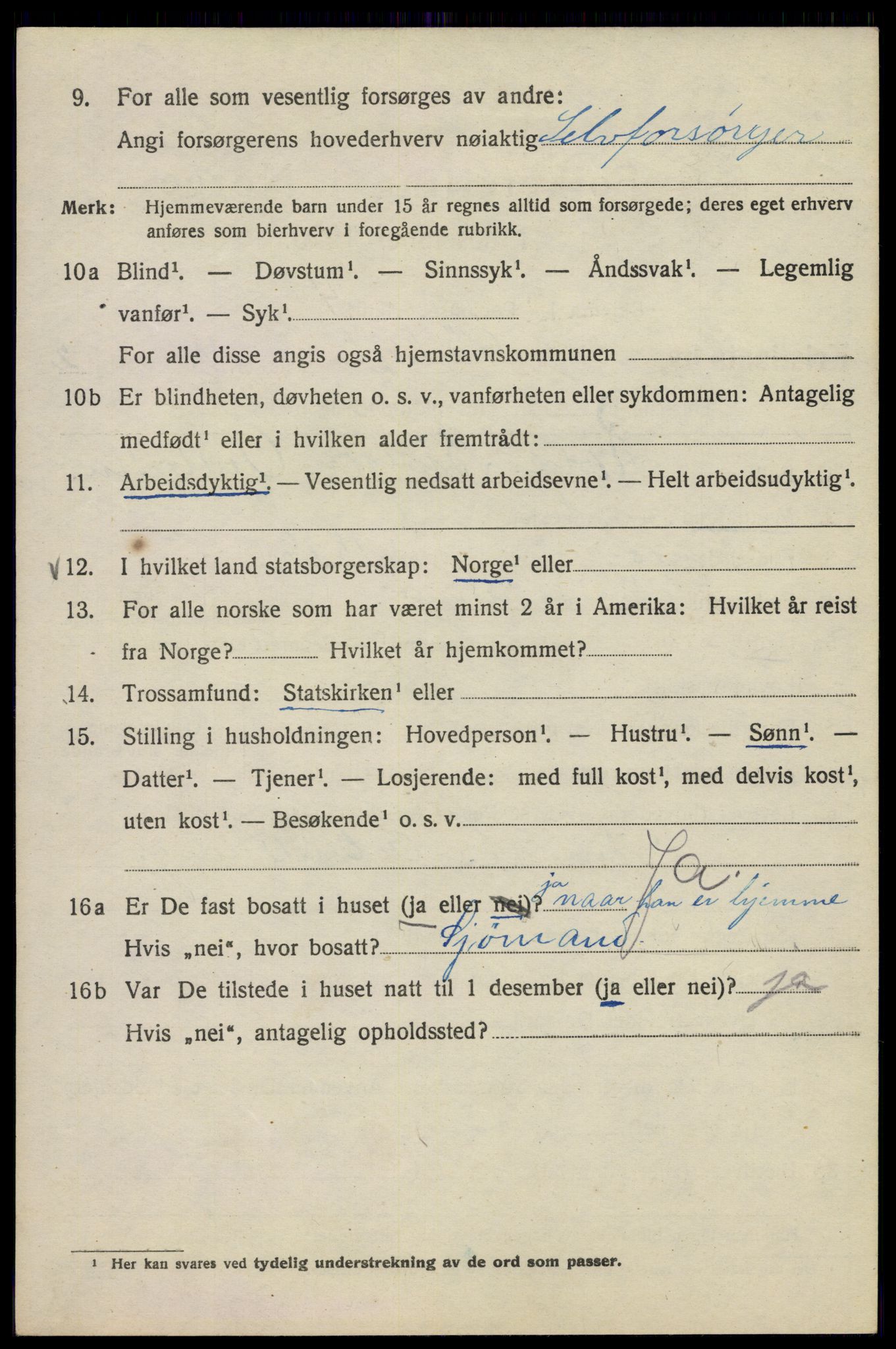 SAO, 1920 census for Kristiania, 1920, p. 562684