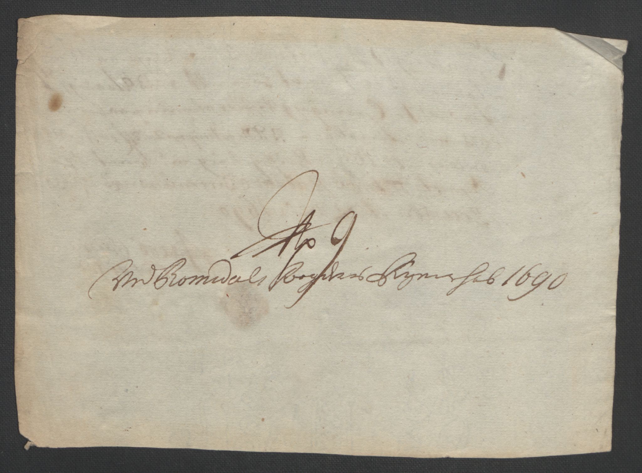 Rentekammeret inntil 1814, Reviderte regnskaper, Fogderegnskap, AV/RA-EA-4092/R55/L3649: Fogderegnskap Romsdal, 1690-1691, p. 180