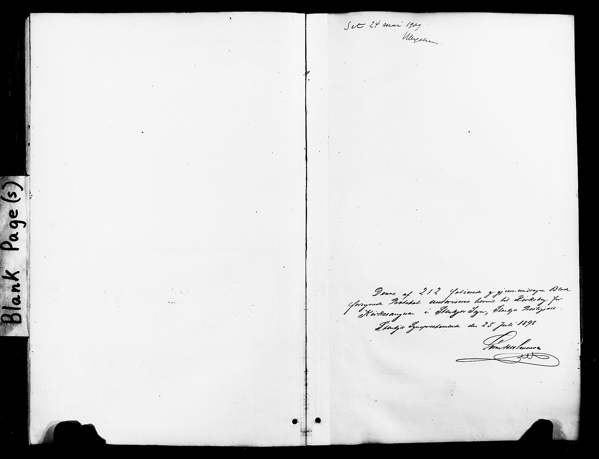 Ministerialprotokoller, klokkerbøker og fødselsregistre - Nord-Trøndelag, SAT/A-1458/739/L0375: Parish register (copy) no. 739C03, 1898-1908
