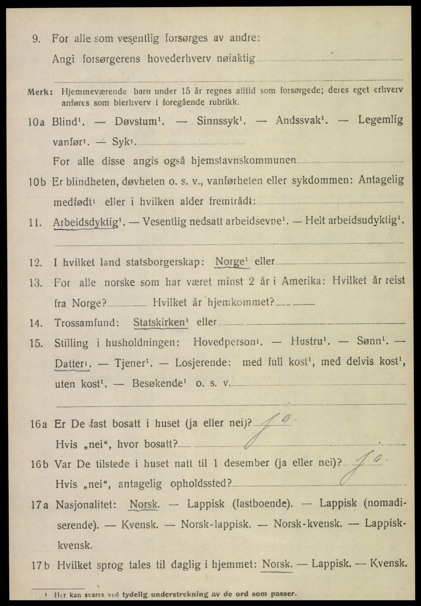 SAT, 1920 census for Åsen, 1920, p. 1887