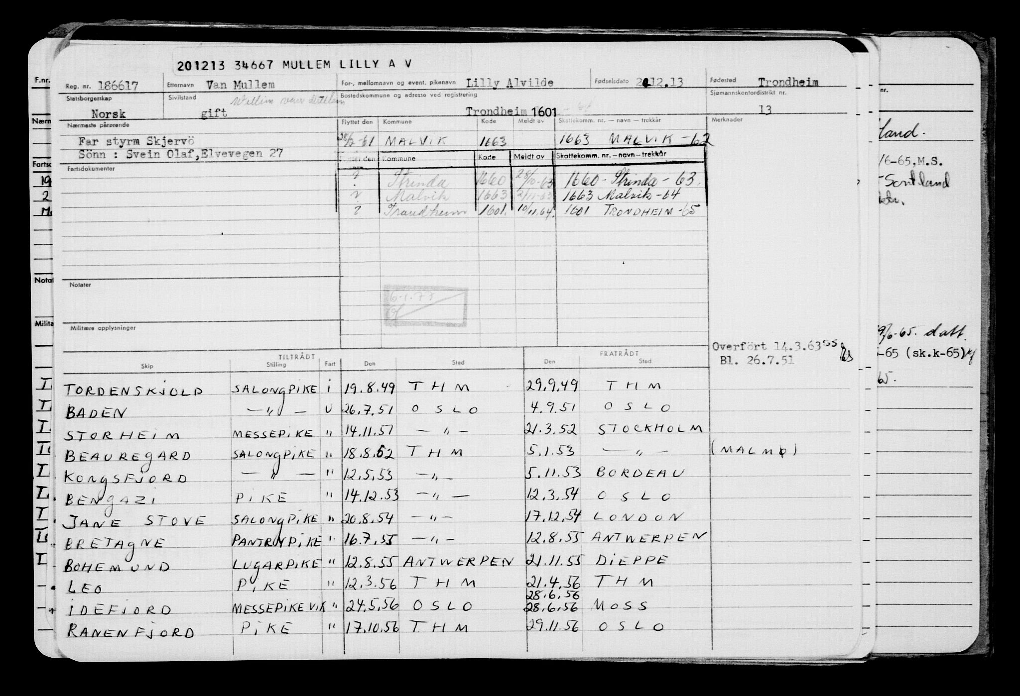 Direktoratet for sjømenn, AV/RA-S-3545/G/Gb/L0117: Hovedkort, 1913-1914, p. 304