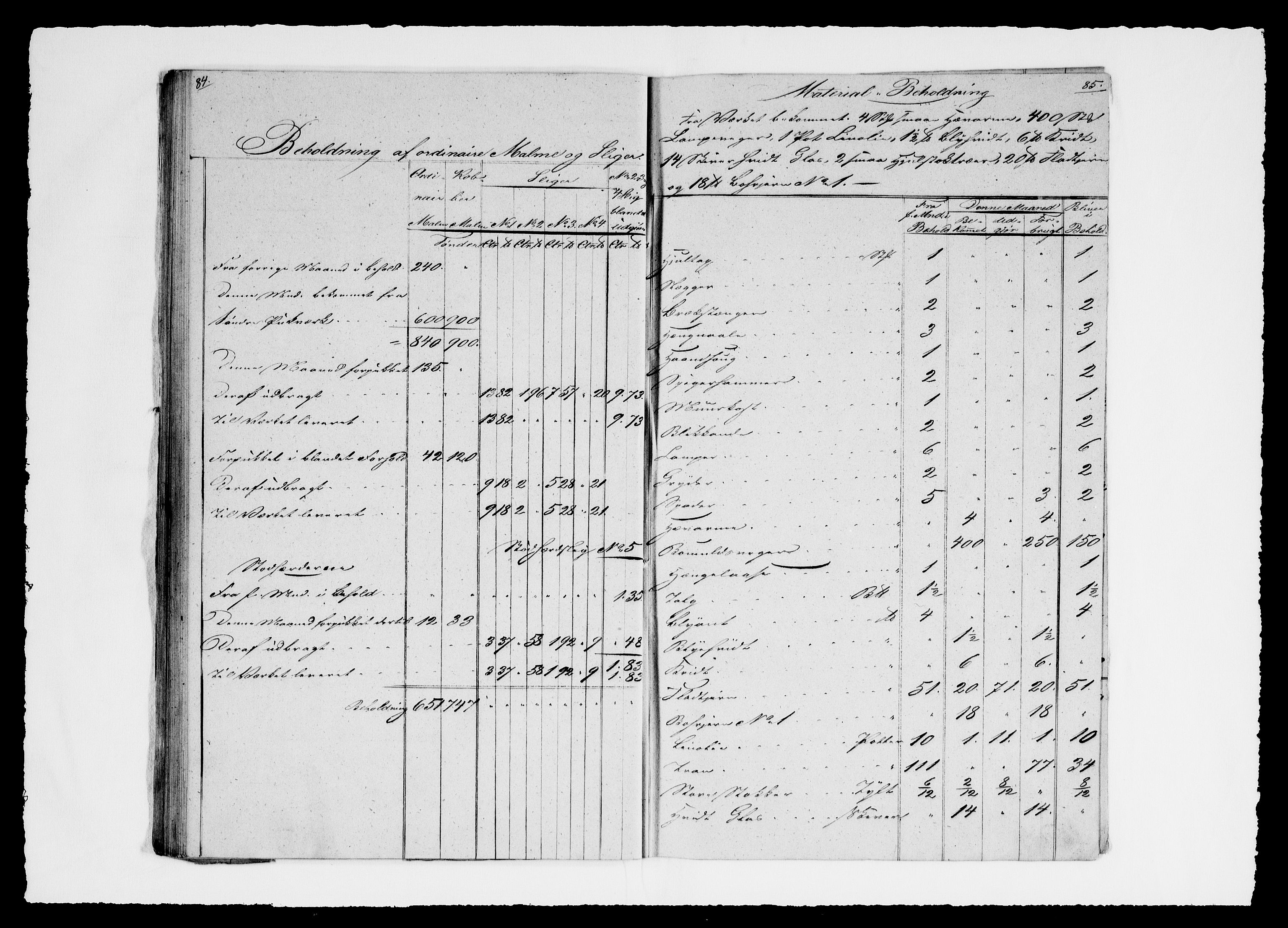 Modums Blaafarveværk, AV/RA-PA-0157/G/Gd/Gdd/L0263/0001: -- / Regning over gruver pukkverk m.v., 1837, p. 46