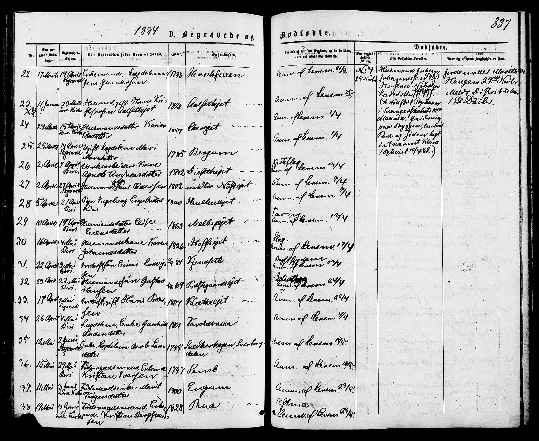 Biri prestekontor, AV/SAH-PREST-096/H/Ha/Haa/L0006: Parish register (official) no. 6, 1877-1886, p. 337