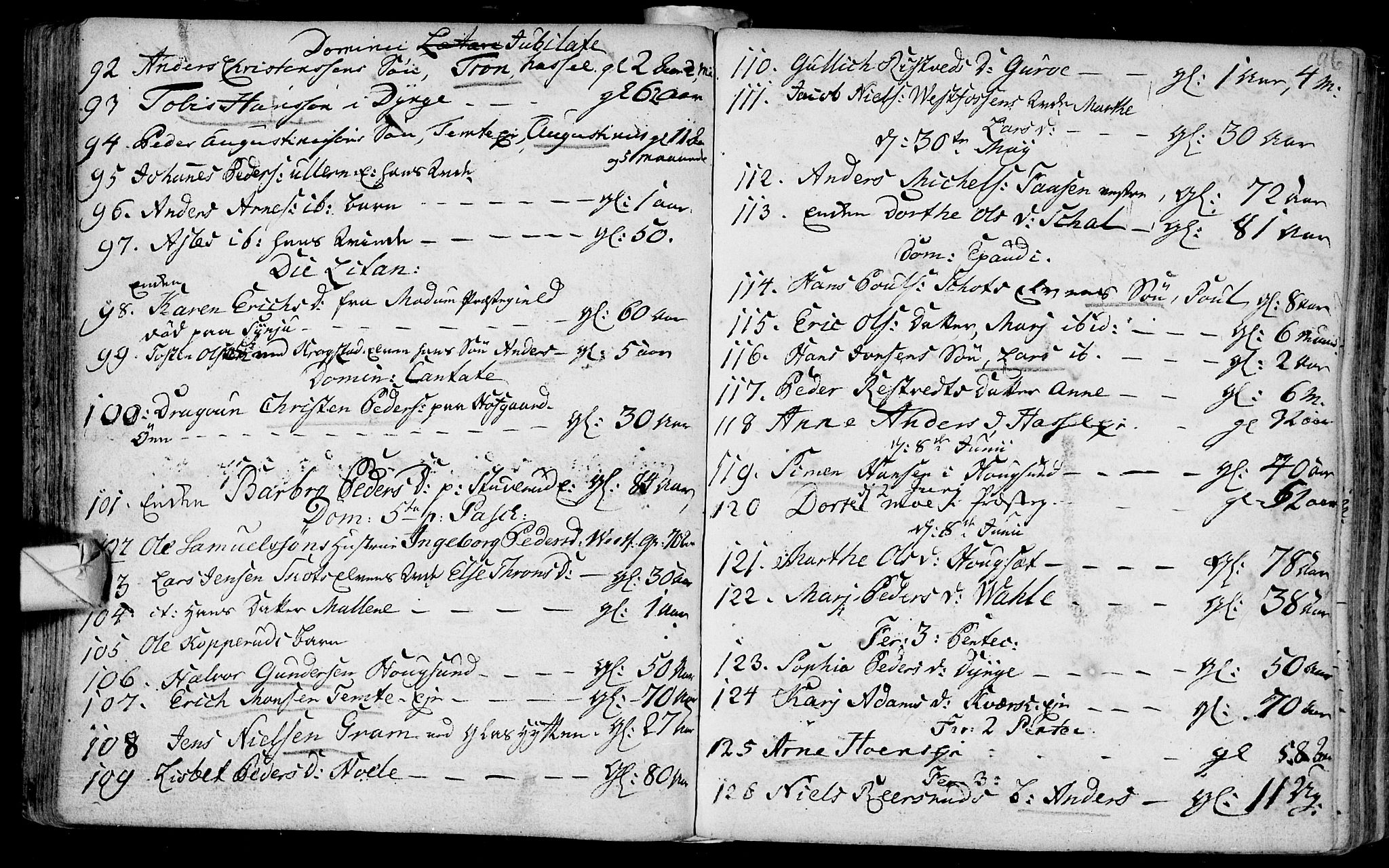 Eiker kirkebøker, AV/SAKO-A-4/F/Fa/L0007: Parish register (official) no. I 7 /1, 1733-1808, p. 96