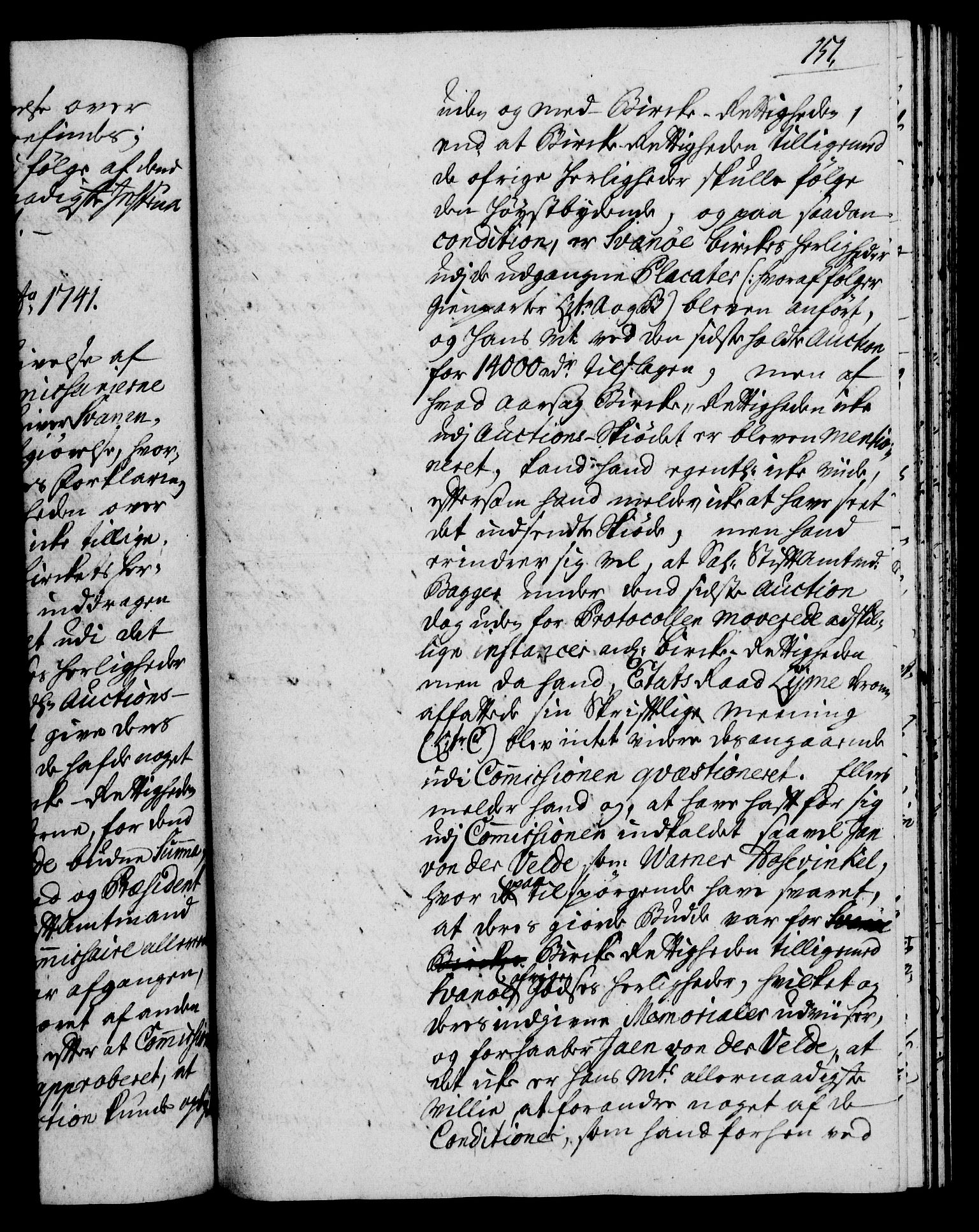 Rentekammeret, Kammerkanselliet, RA/EA-3111/G/Gh/Gha/L0023: Norsk ekstraktmemorialprotokoll (merket RK 53.68), 1741-1742, p. 151