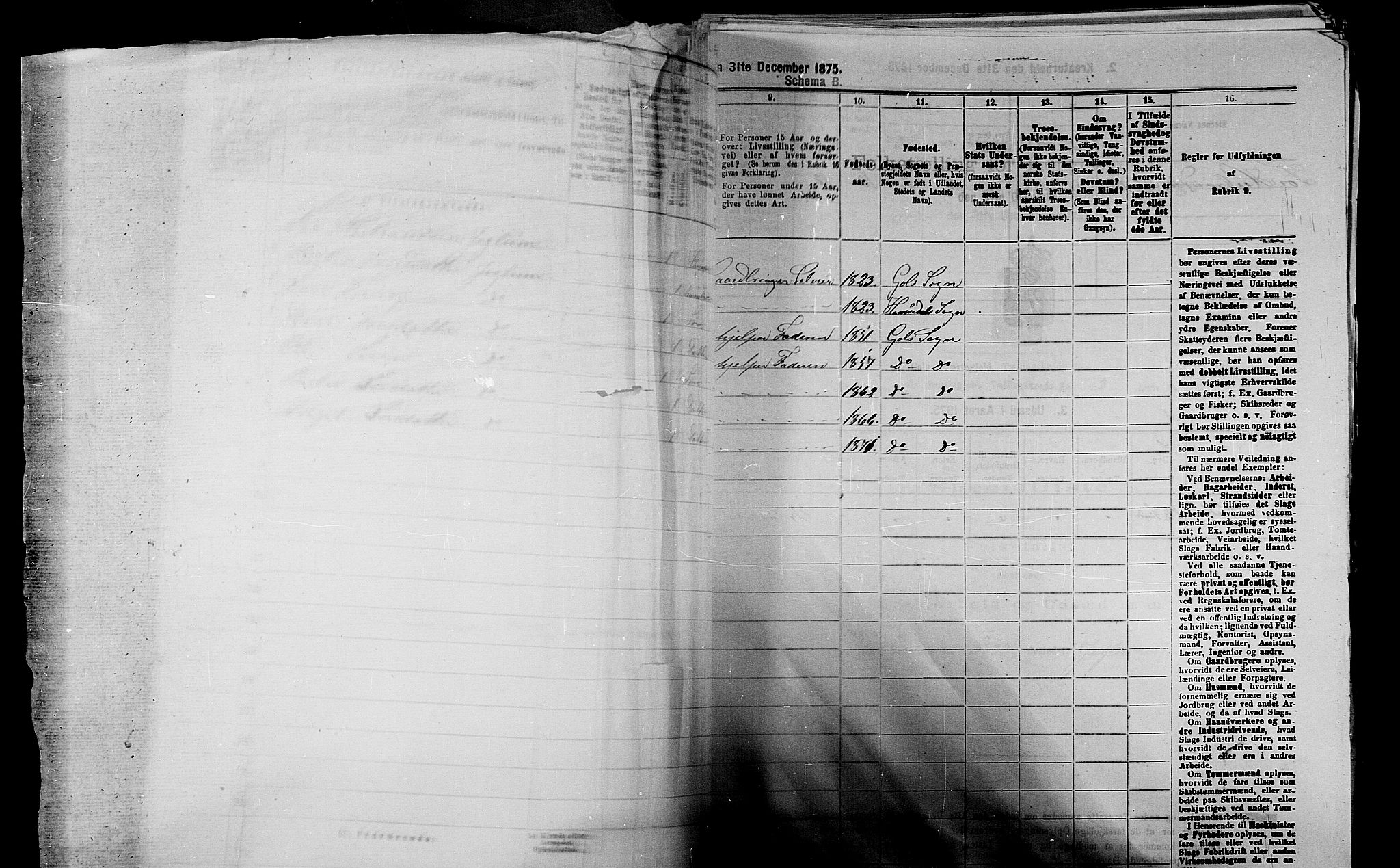 SAKO, 1875 census for 0617P Gol, 1875, p. 430