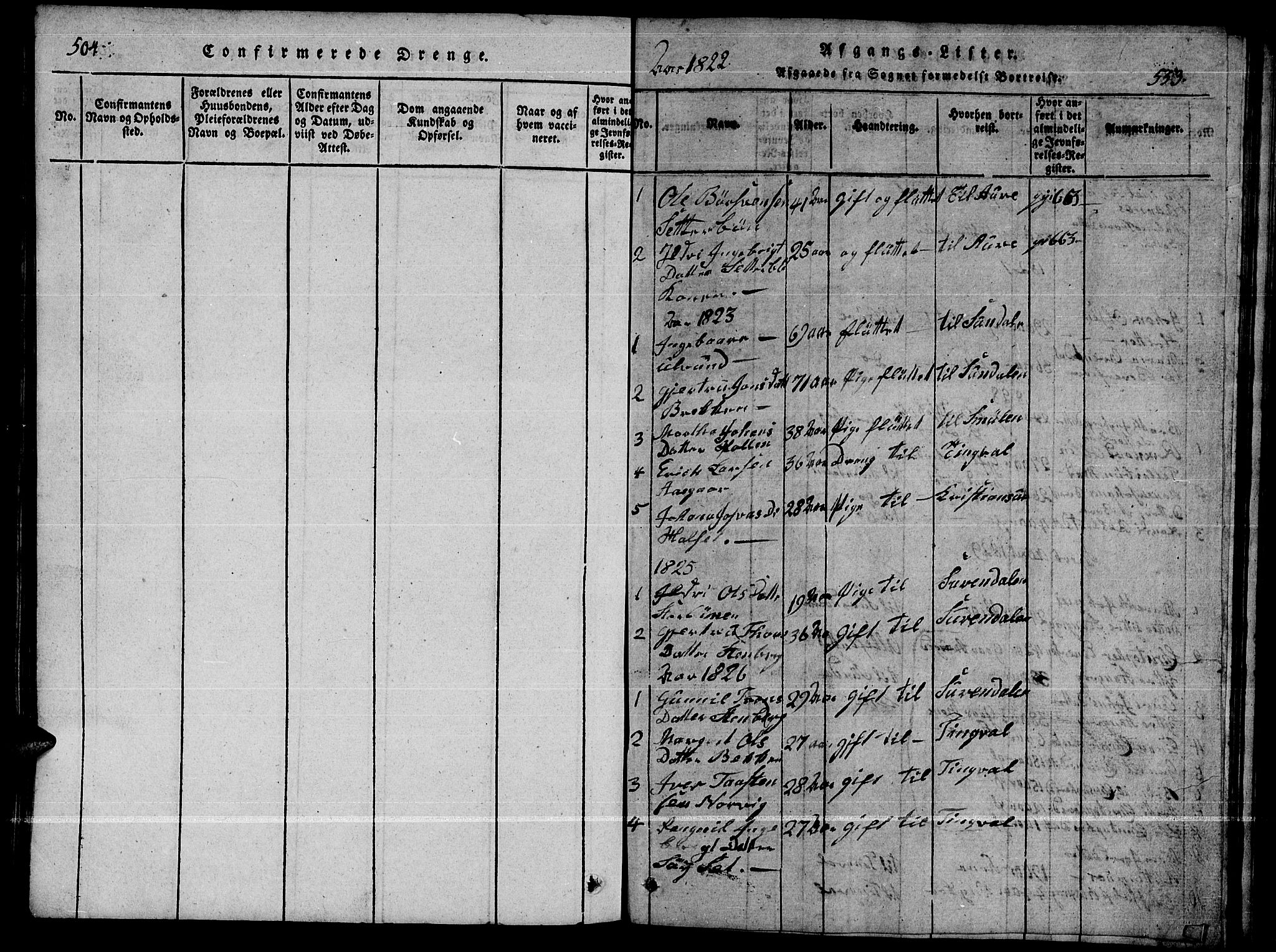 Ministerialprotokoller, klokkerbøker og fødselsregistre - Møre og Romsdal, AV/SAT-A-1454/592/L1031: Parish register (copy) no. 592C01, 1820-1833, p. 552-553