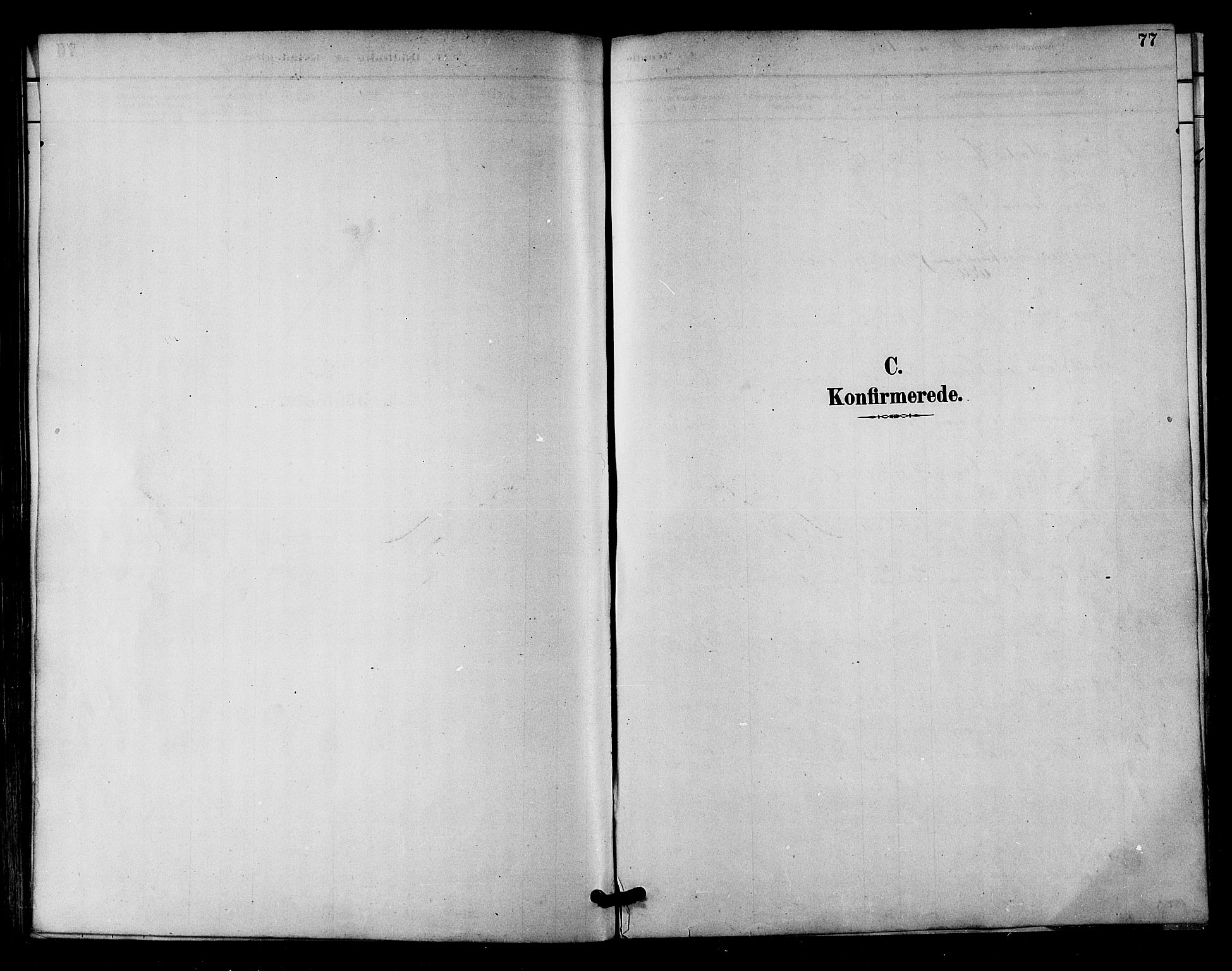 Ministerialprotokoller, klokkerbøker og fødselsregistre - Nordland, SAT/A-1459/893/L1337: Parish register (official) no. 893A09, 1885-1893, p. 77
