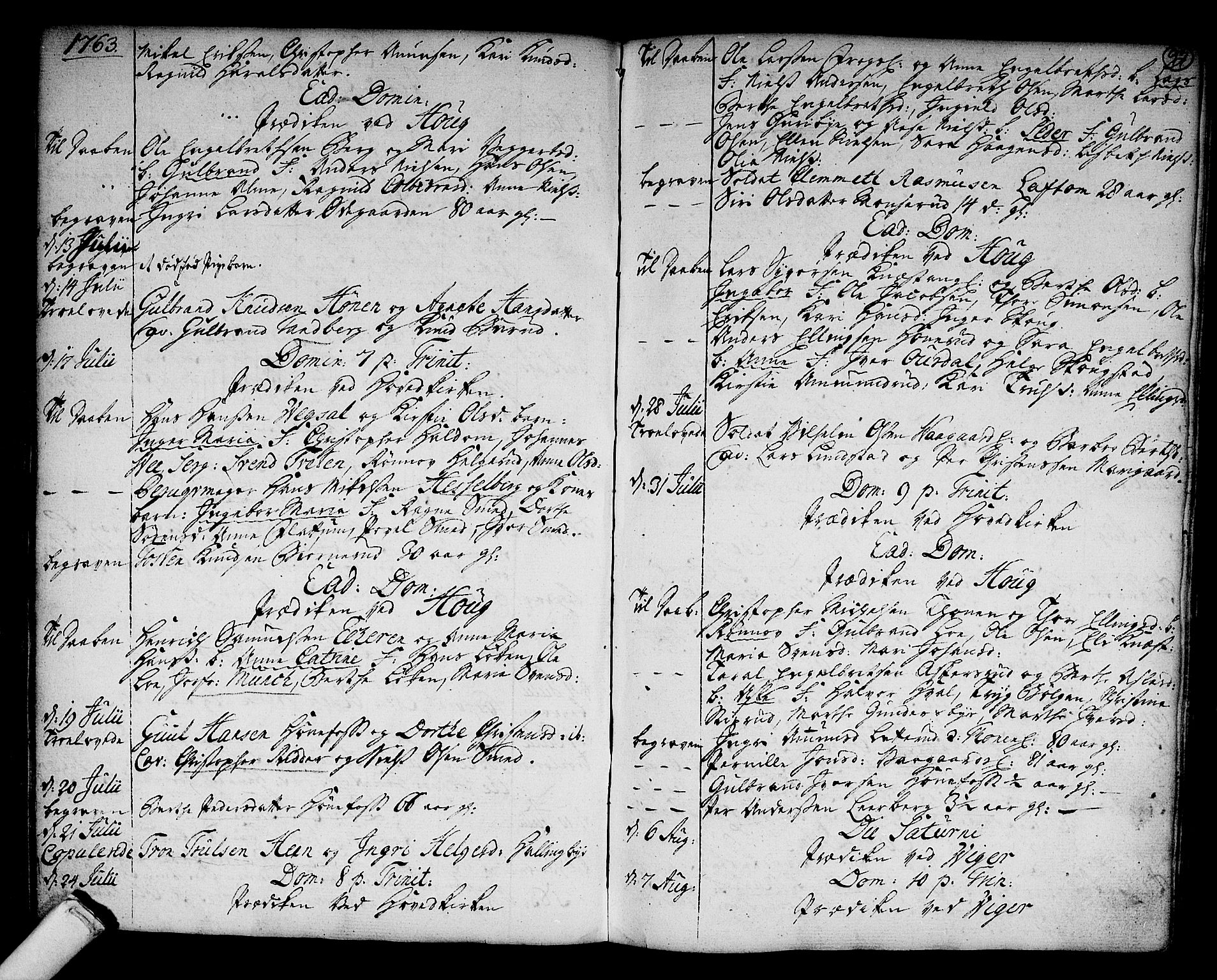 Norderhov kirkebøker, SAKO/A-237/F/Fa/L0004: Parish register (official) no. 4, 1758-1774, p. 97