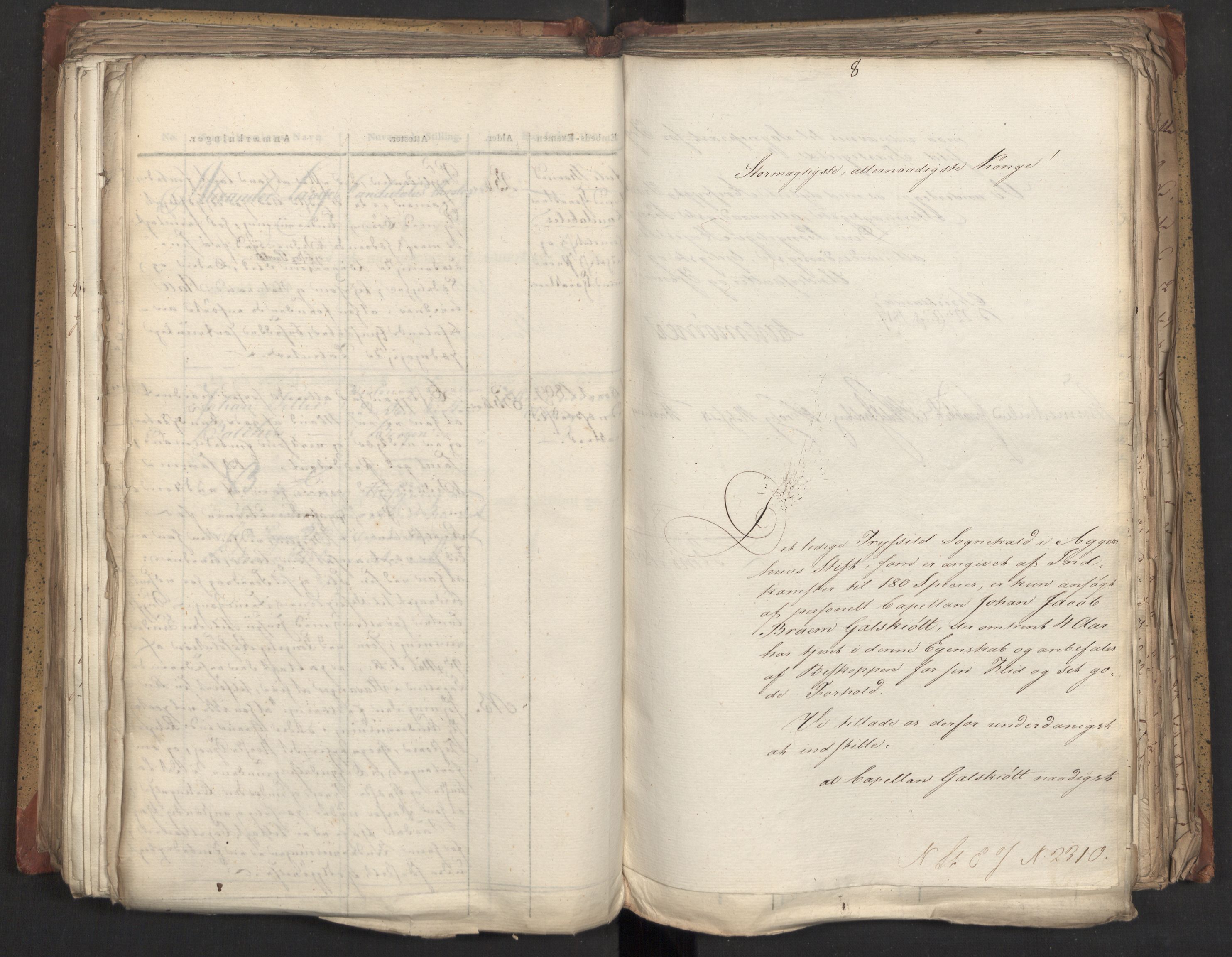 Statsrådsavdelingen i Stockholm, RA/S-1003/D/Da/L0010: Regjeringsinnstillinger nr. 2219-2392, 1817, p. 257