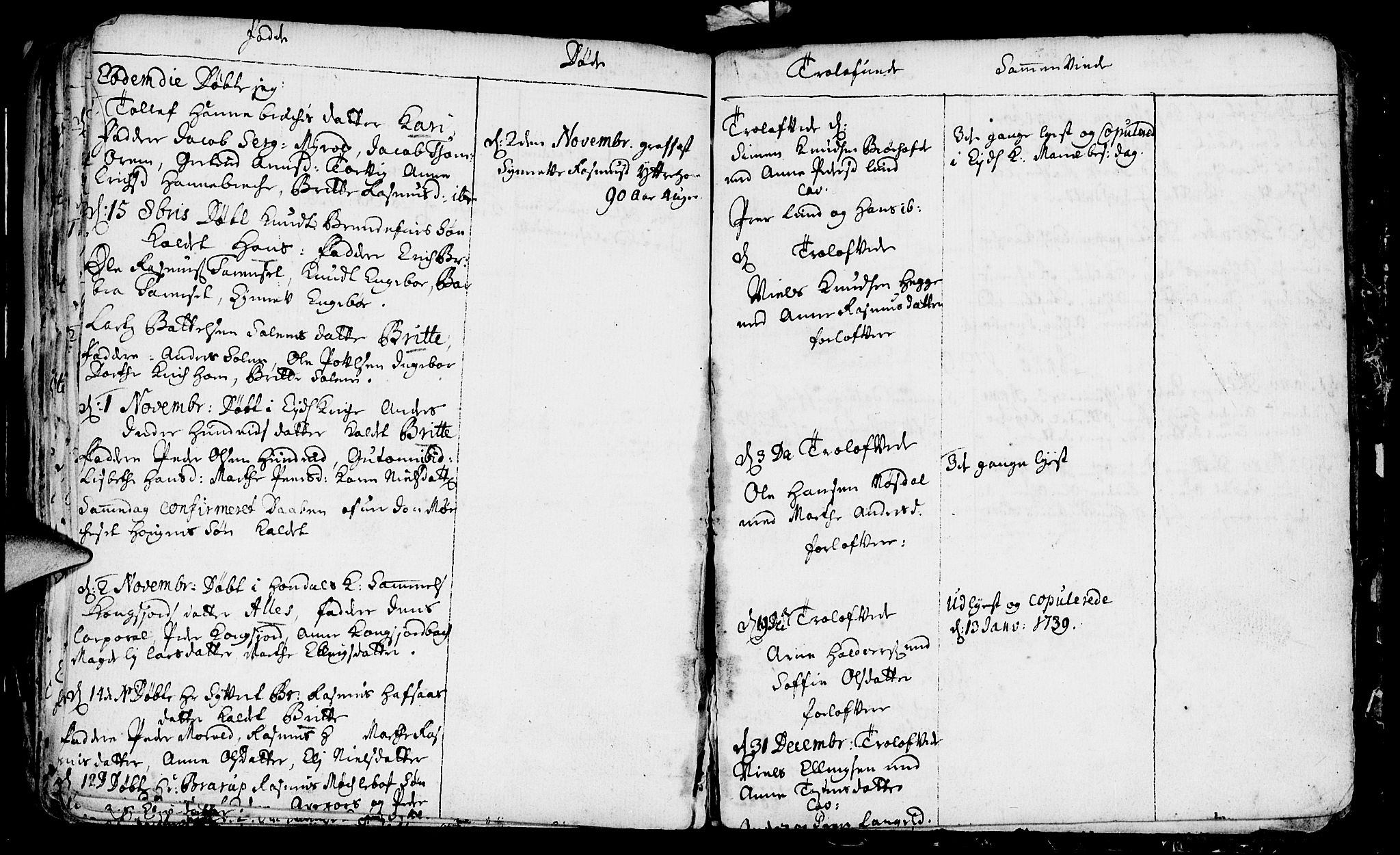 Eid sokneprestembete, AV/SAB-A-82301/H/Haa/Haaa/L0001: Parish register (official) no. A 1, 1722-1740, p. 99
