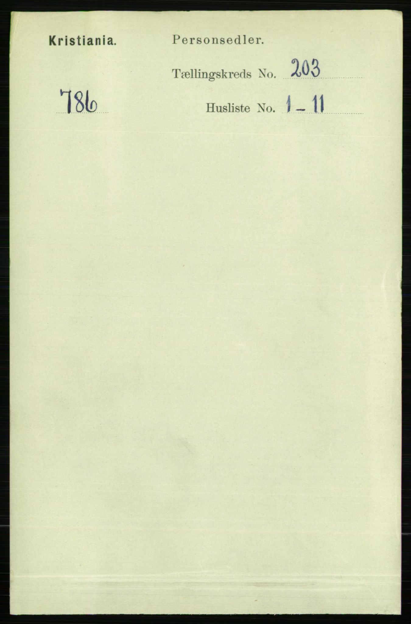 RA, 1891 census for 0301 Kristiania, 1891, p. 122102