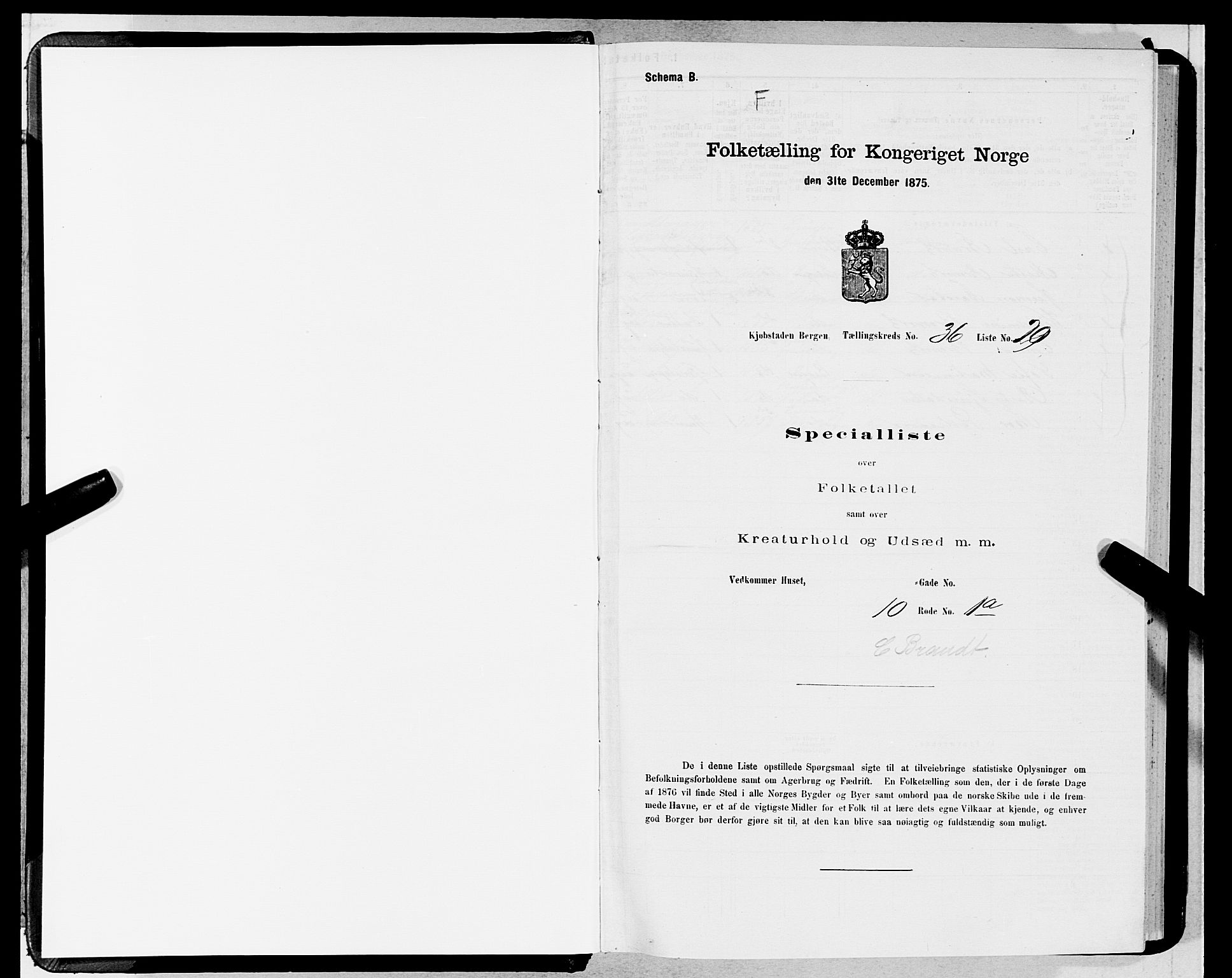 SAB, 1875 census for 1301 Bergen, 1875, p. 1884