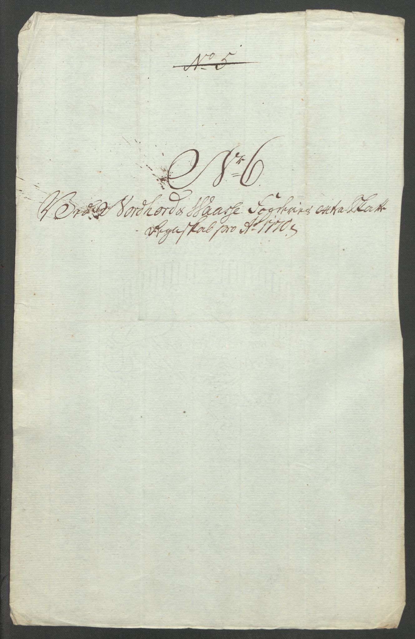 Rentekammeret inntil 1814, Reviderte regnskaper, Fogderegnskap, AV/RA-EA-4092/R51/L3303: Ekstraskatten Nordhordland og Voss, 1762-1772, p. 413