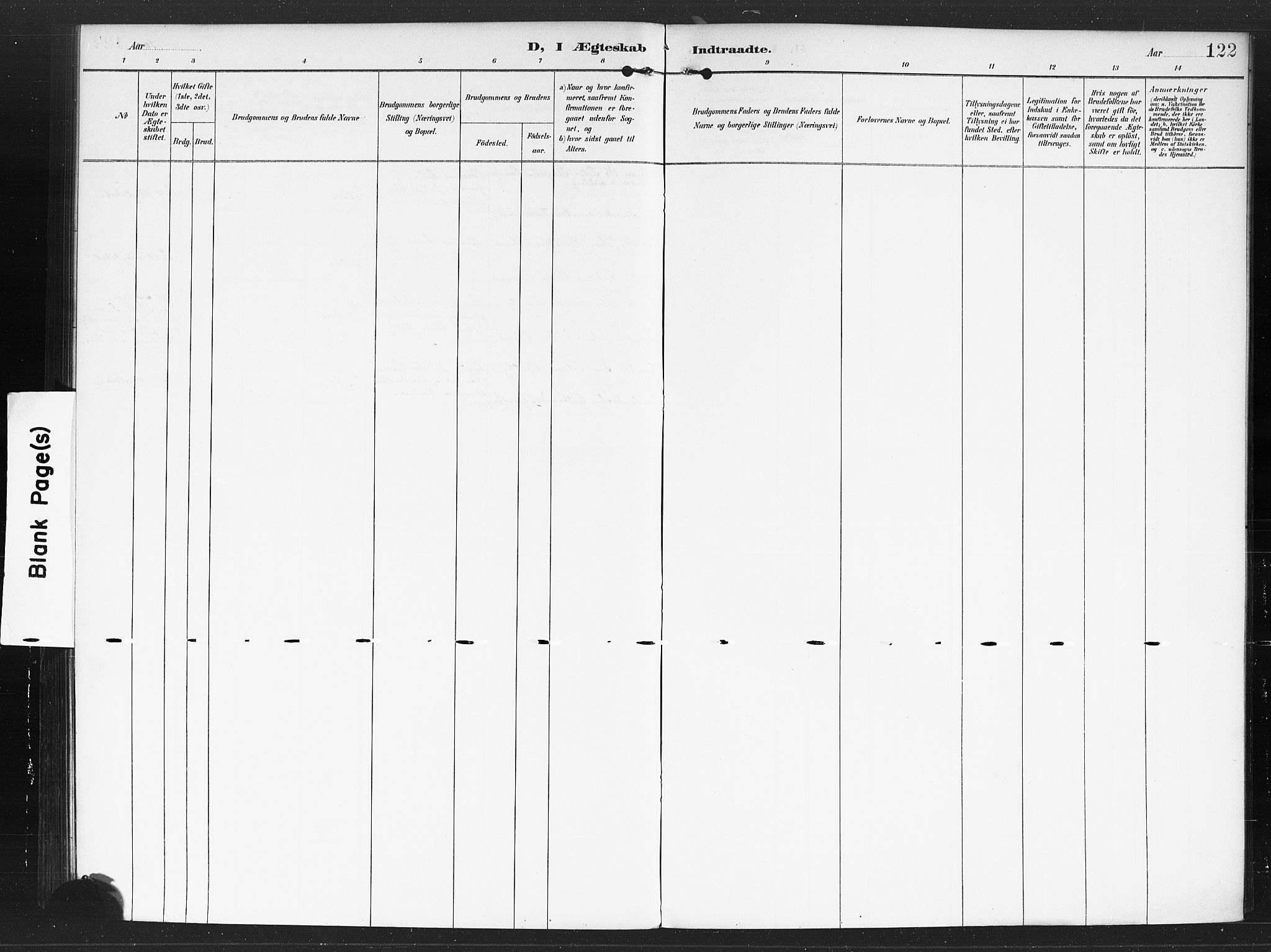 Rødenes prestekontor Kirkebøker, AV/SAO-A-2005/F/Fa/L0010: Parish register (official) no. I 10, 1890-1900, p. 122